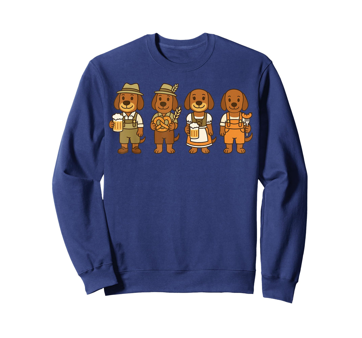 Oktoberfest Dachshund Cute Sausage Dog German Kids Men Women T-Shirt
