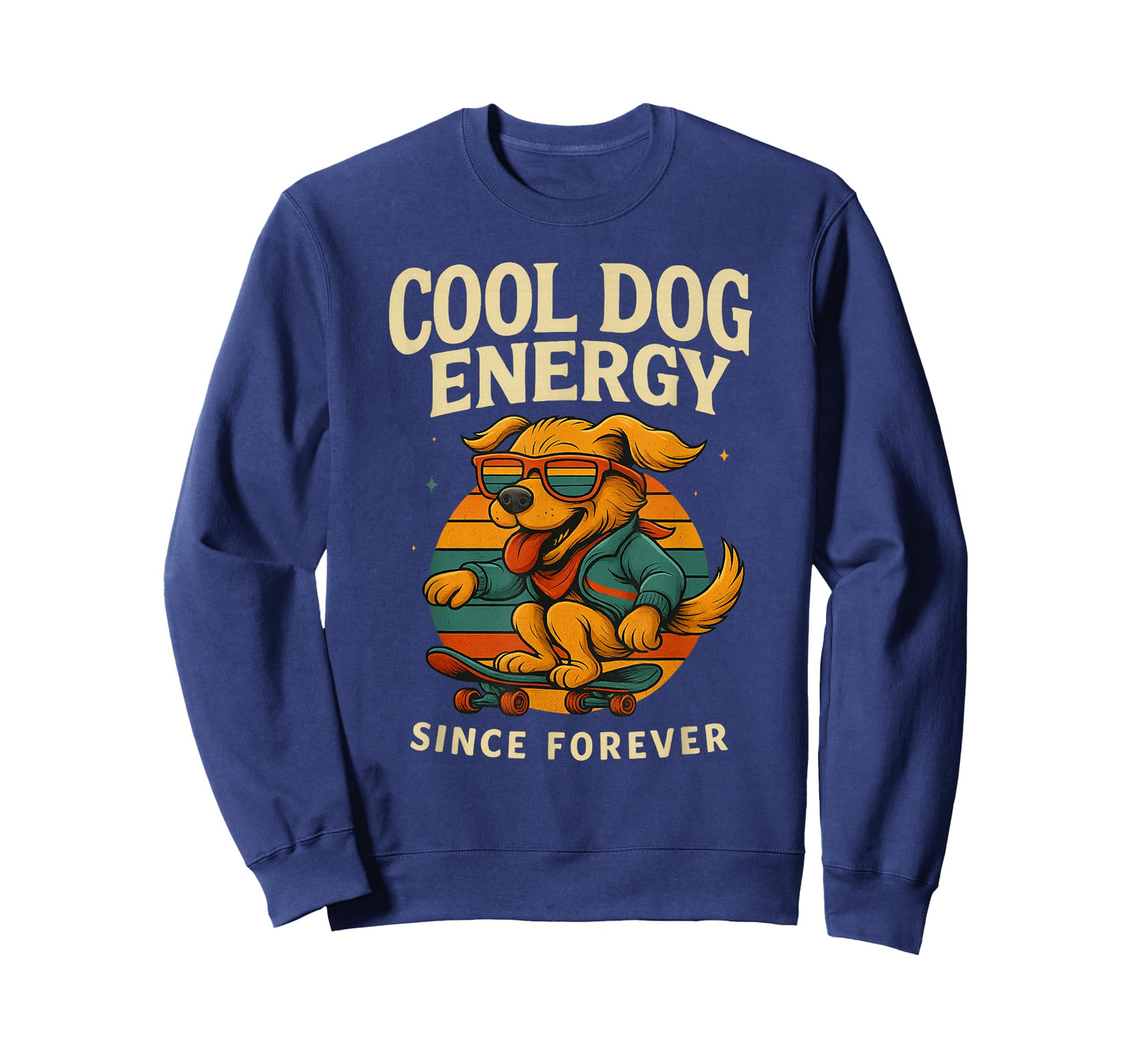 Cool Dog Energy Since Foreve, dog fan tee, vintage funny dog T-Shirt