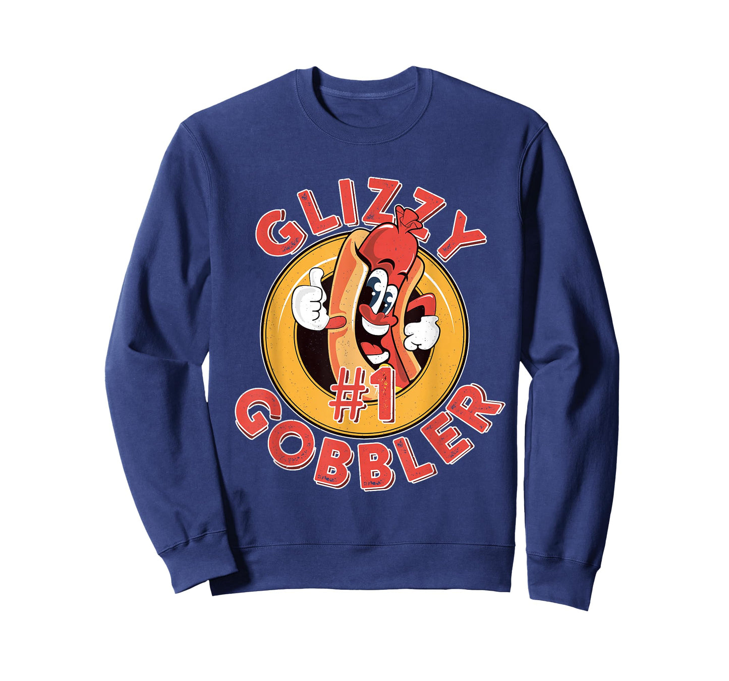 Funny Hot Dog Glizzy Gobbler Number One Glizzy T-Shirt Small