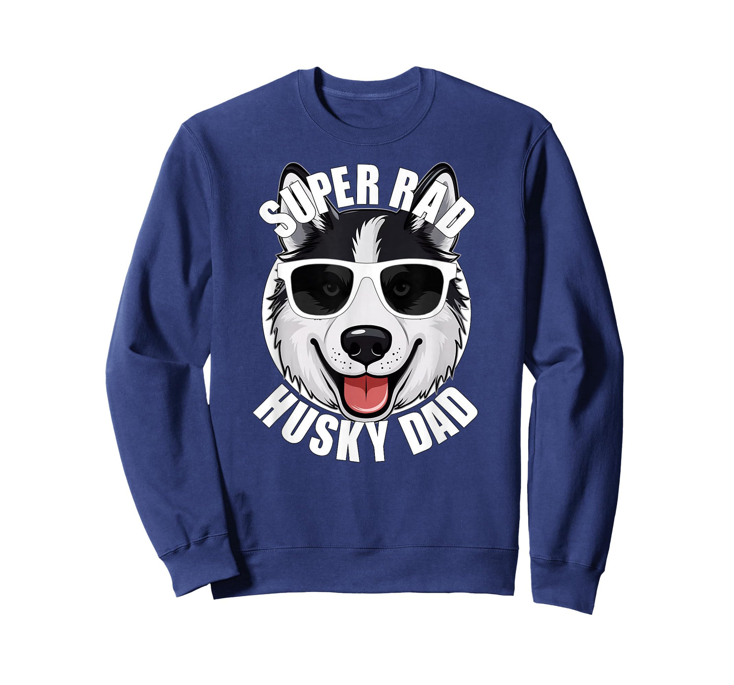 Husky Dad Funny Father’s Day Siberian Husky Dog Dad Men’s T-Shirt