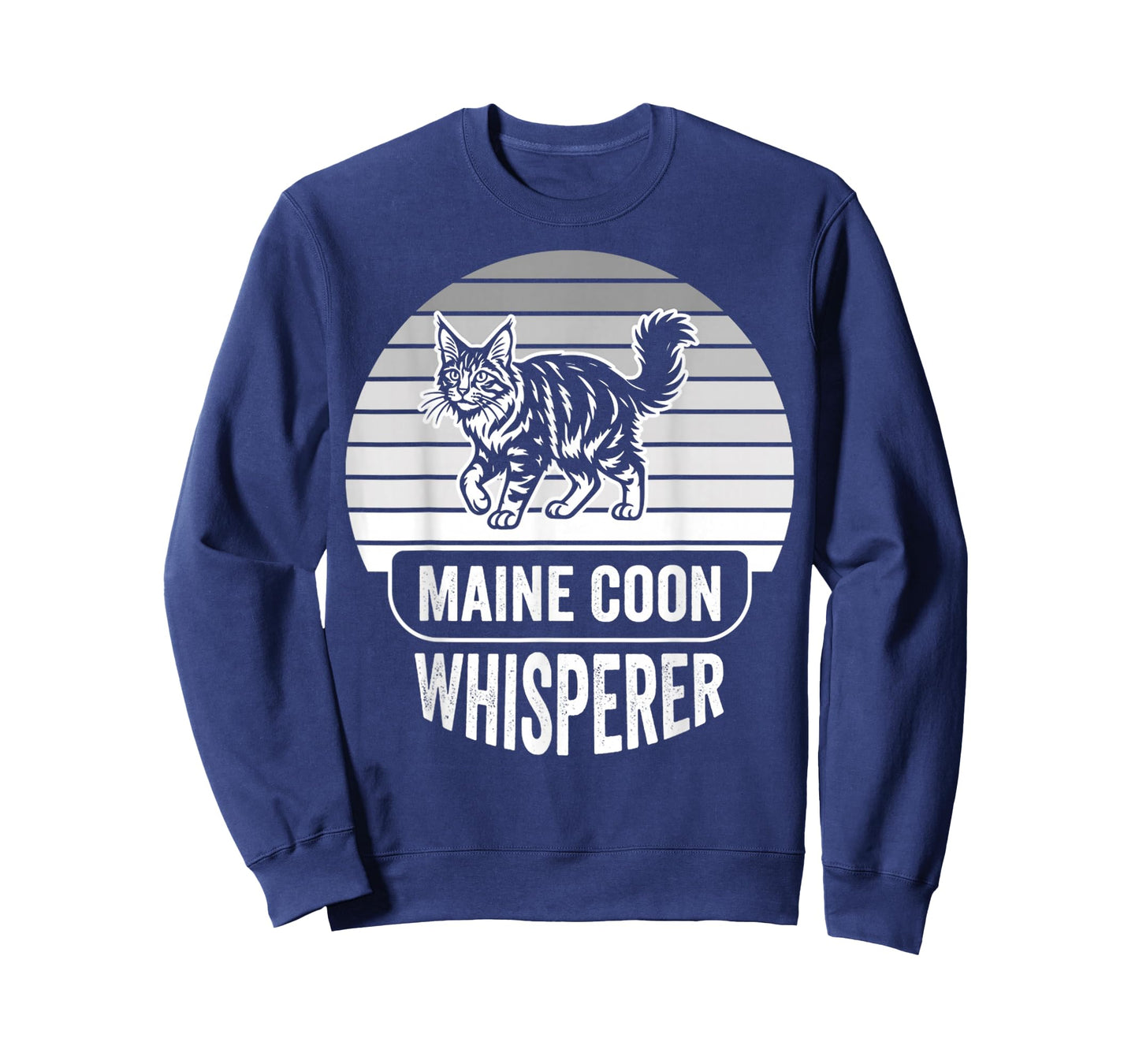 Maine Coon Whisperer Cat Lover Design T-Shirt