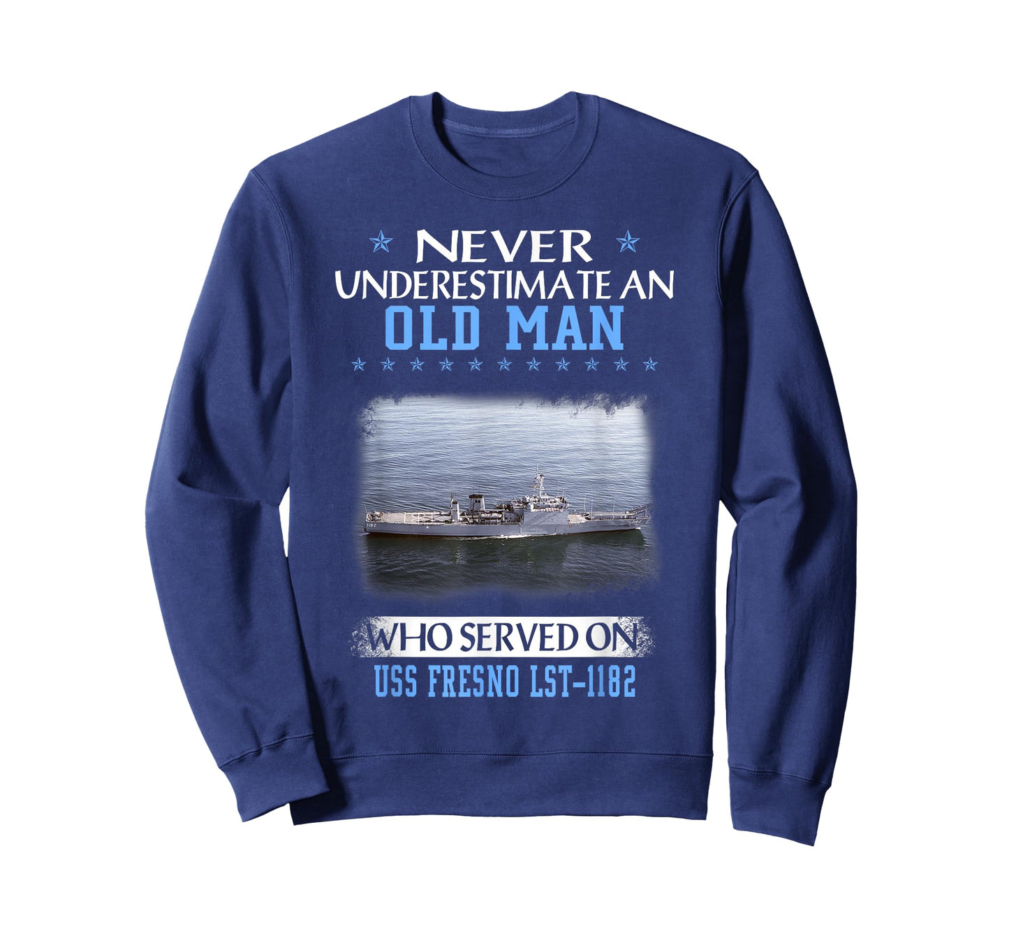 USS Fresno LST-1182 Veterans Day Father Day T-Shirt