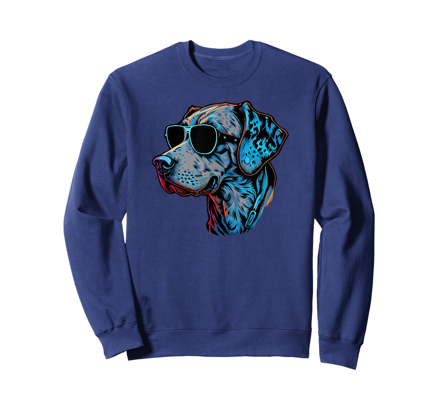 Dad Mom Cool Dog Sunglasses - Catahoula Leopard T-Shirt