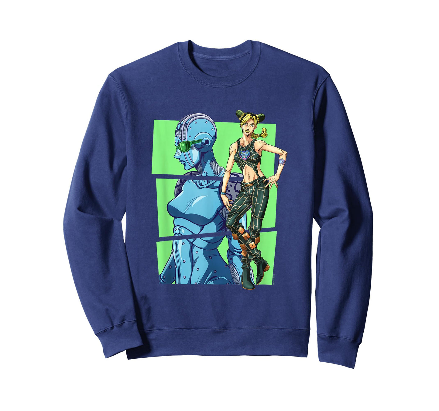 JoJo's Bizarre Adventure Part 6 Jolyne & Stone Ocean Blocks T-Shirt