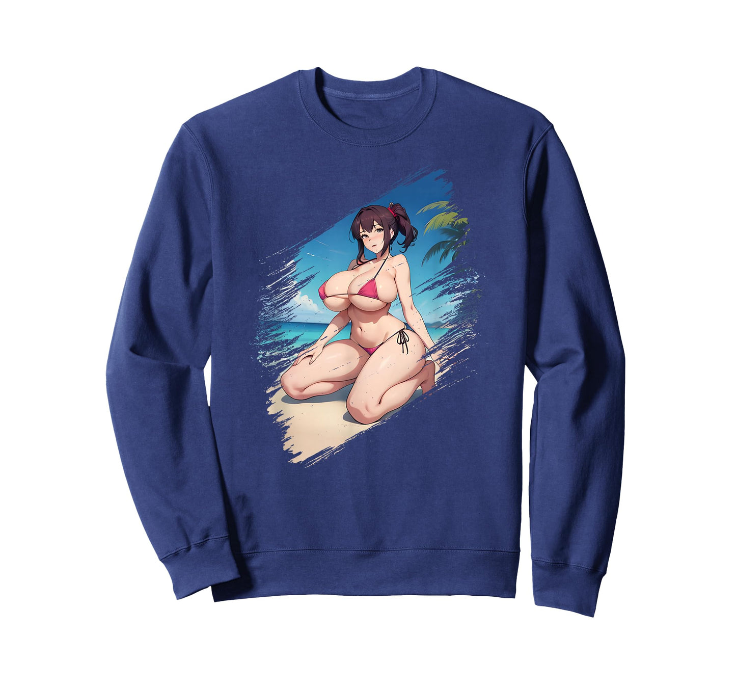 Big Boobs Anime Manga Girl Women Bikini T-Shirt