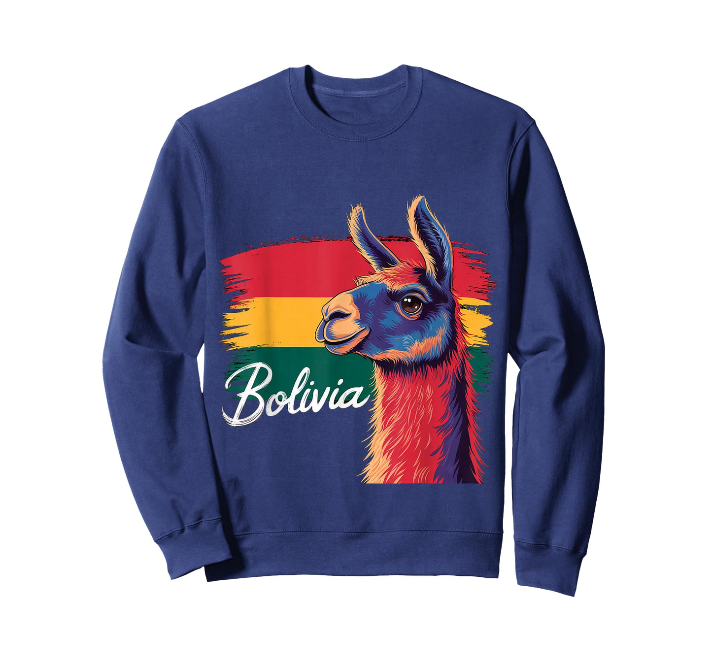 Bolivia Alpaca Llama Bolivian Flag Bolivia Roots Bolivia T-Shirt