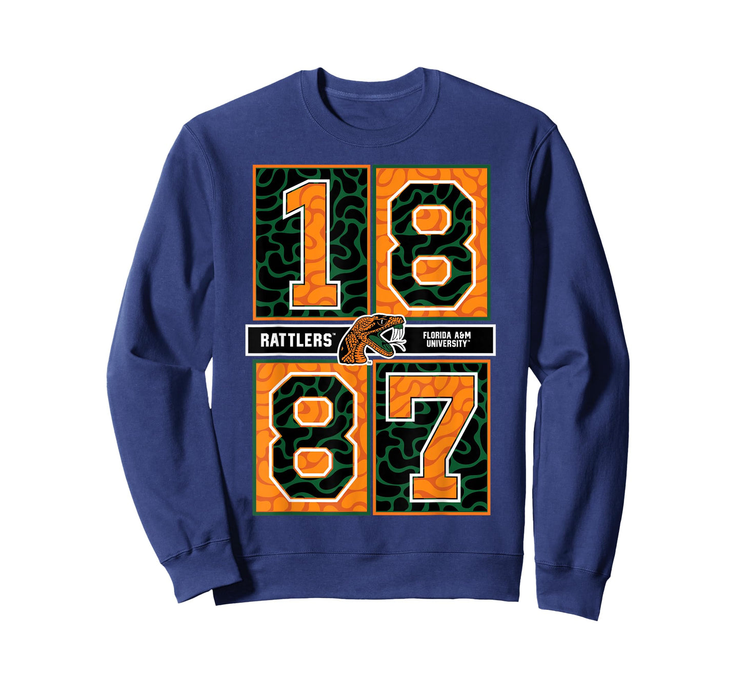 Florida A&M University - FAMU Rattlers Concrete Date HBCU T-Shirt