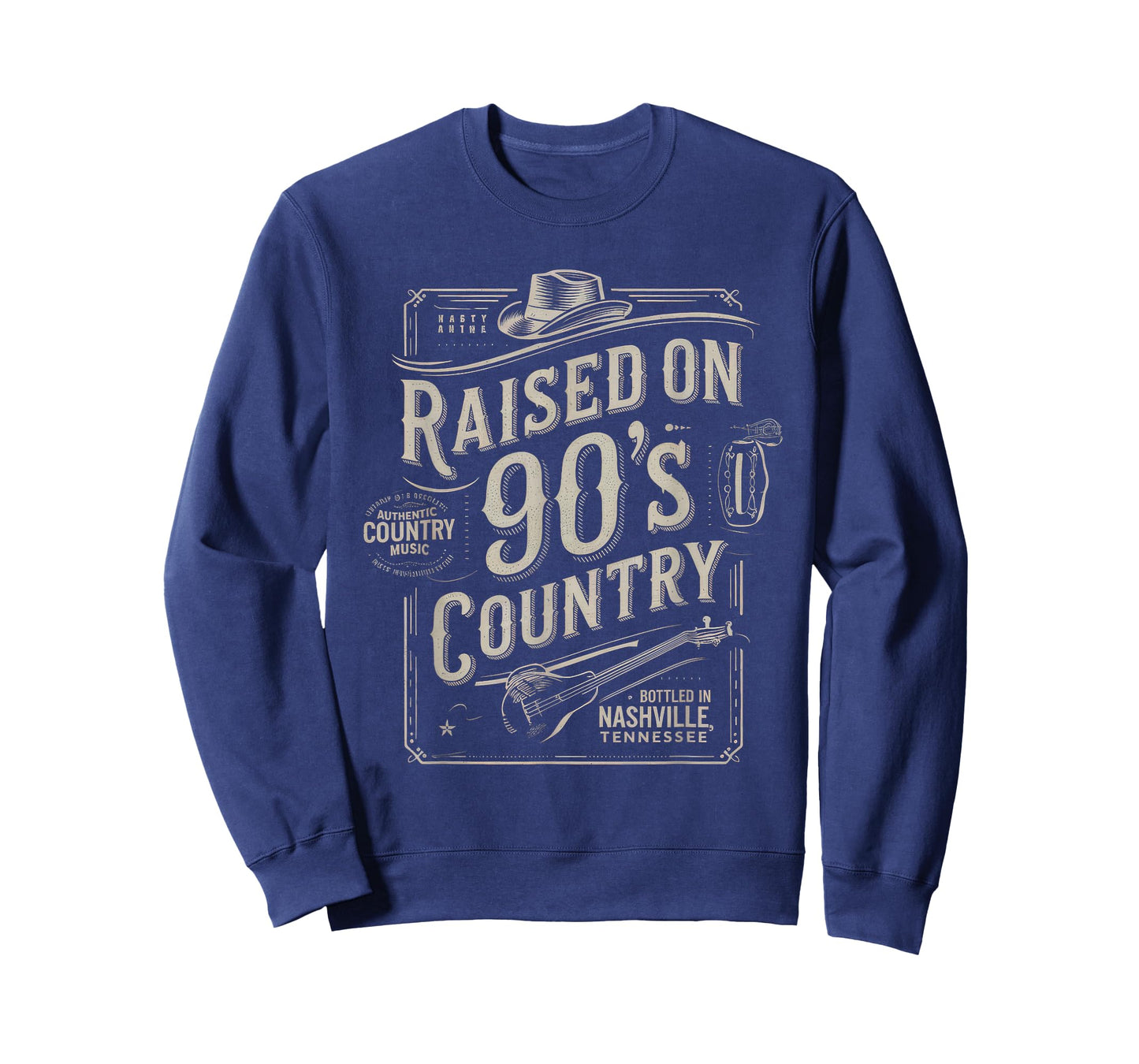 Raised on 90s Country Shirt Womens Music Cowgirl Cowboy T-Shirt