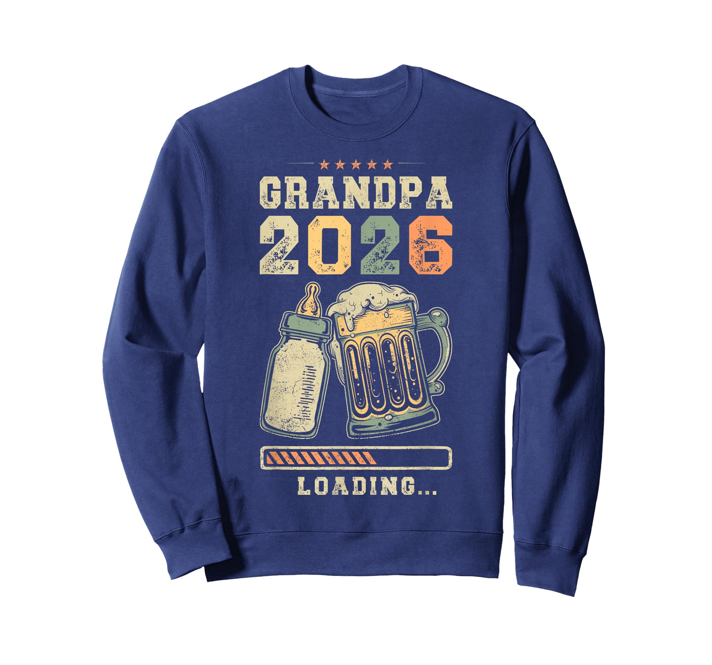 Grandpa 2026 Loading, Pregnancy Announcement, Grandfather T-Shirt