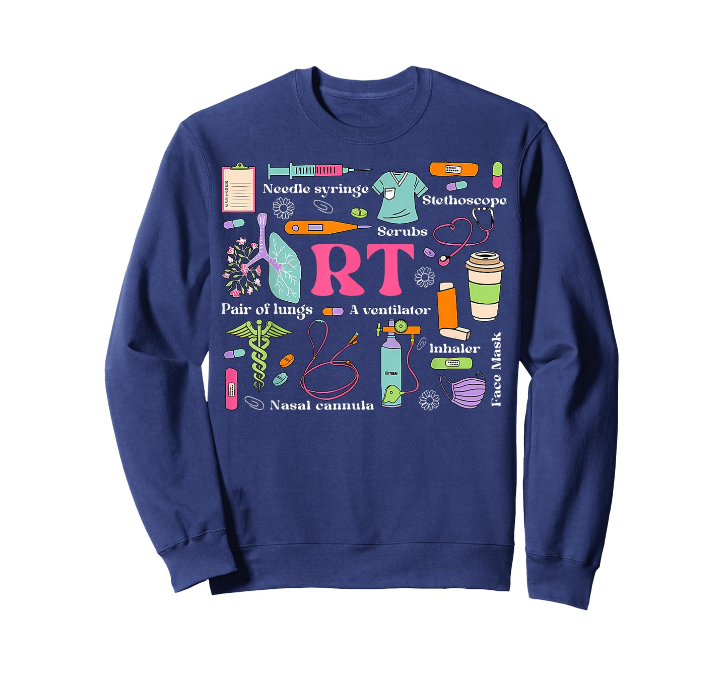 Respiratory Therapist Funny RT Care Respiratory Therapy T-Shirt