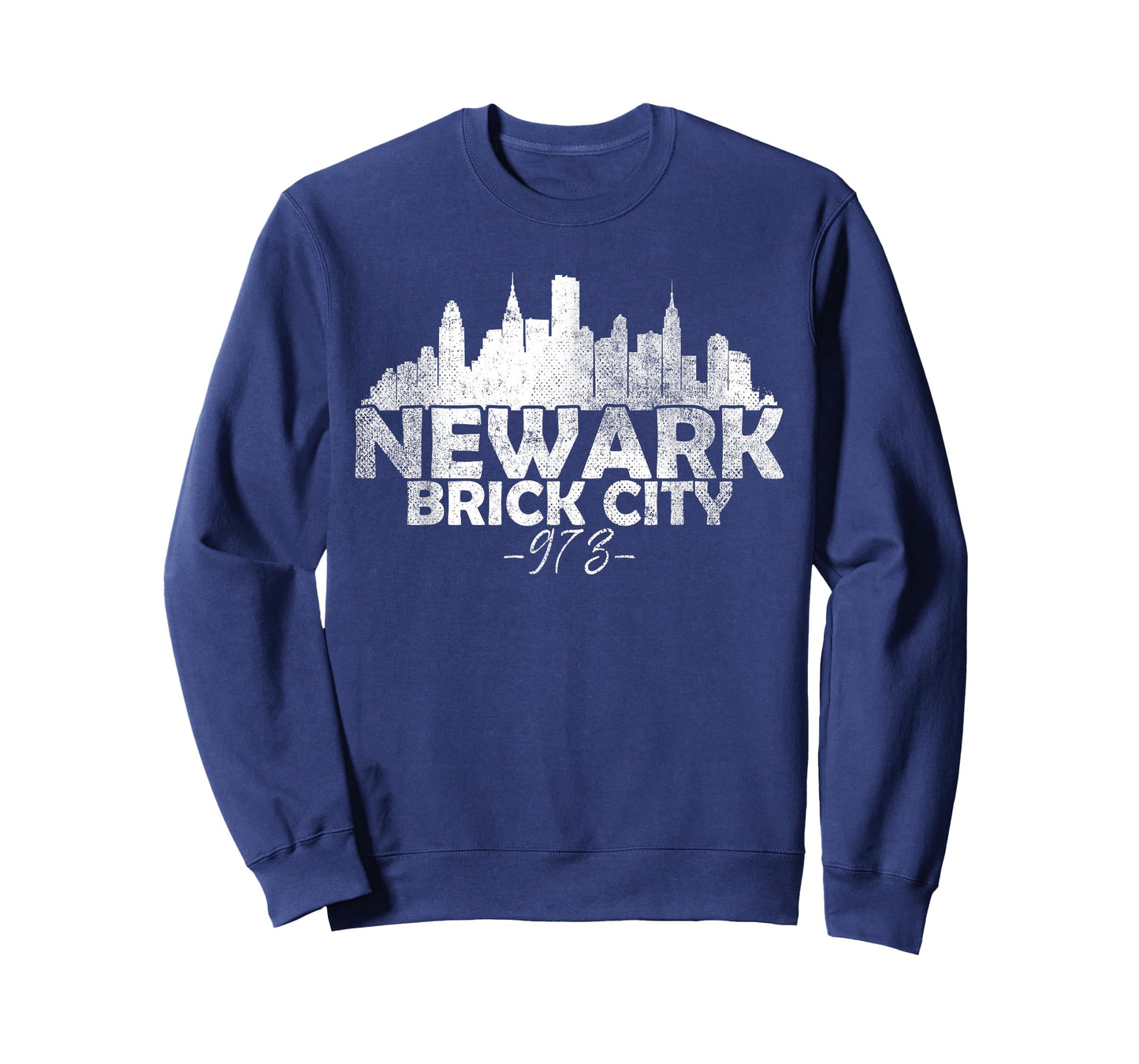 Newark New Jersey NJ Brick City Skyline T-Shirt