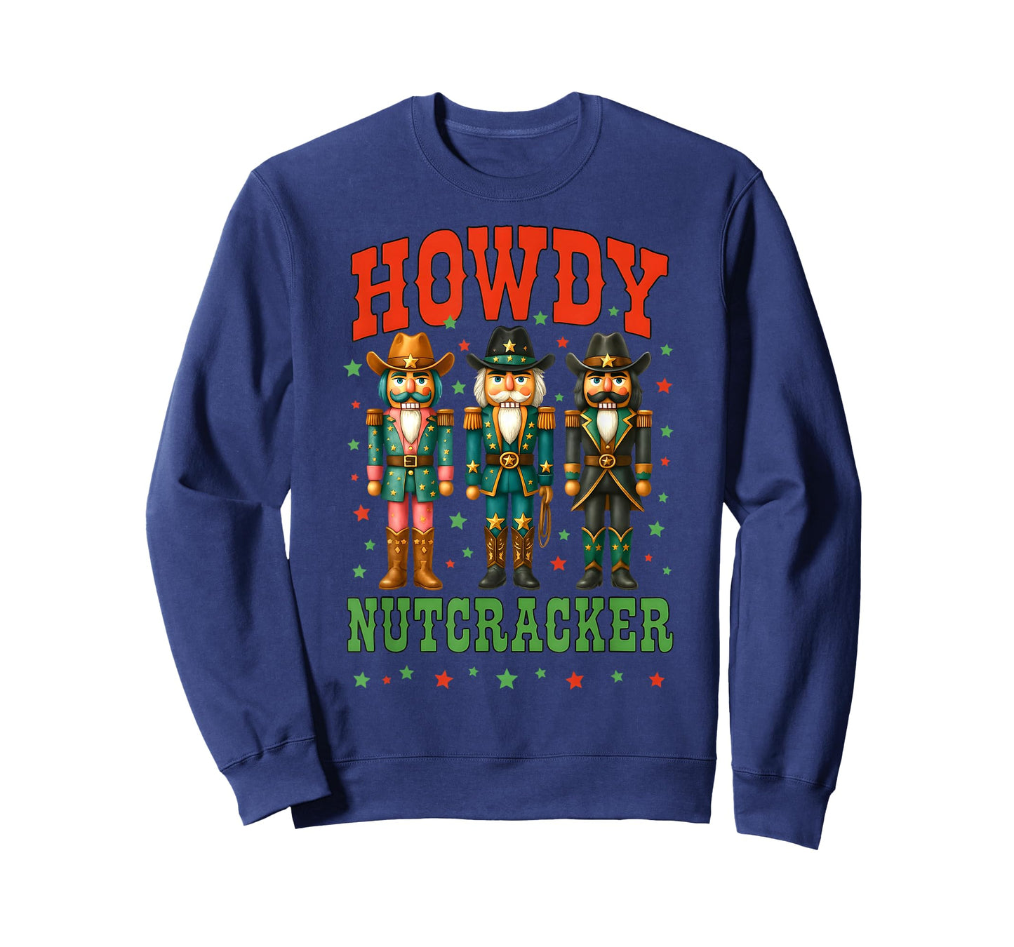 Howdy Nutcracker Cowboy Christmas Western Rodeo Holiday T-Shirt