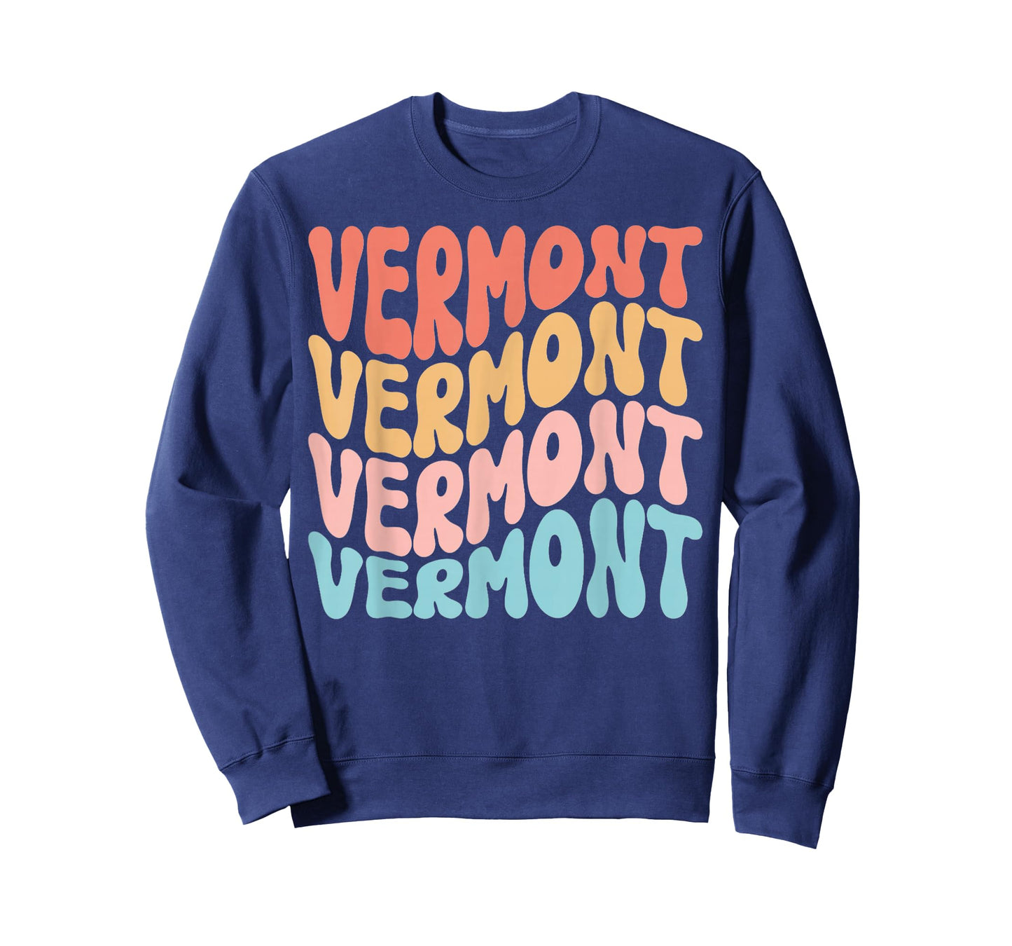Funny Cute Retro Graphic Men Women & Kids Vermont T-Shirt