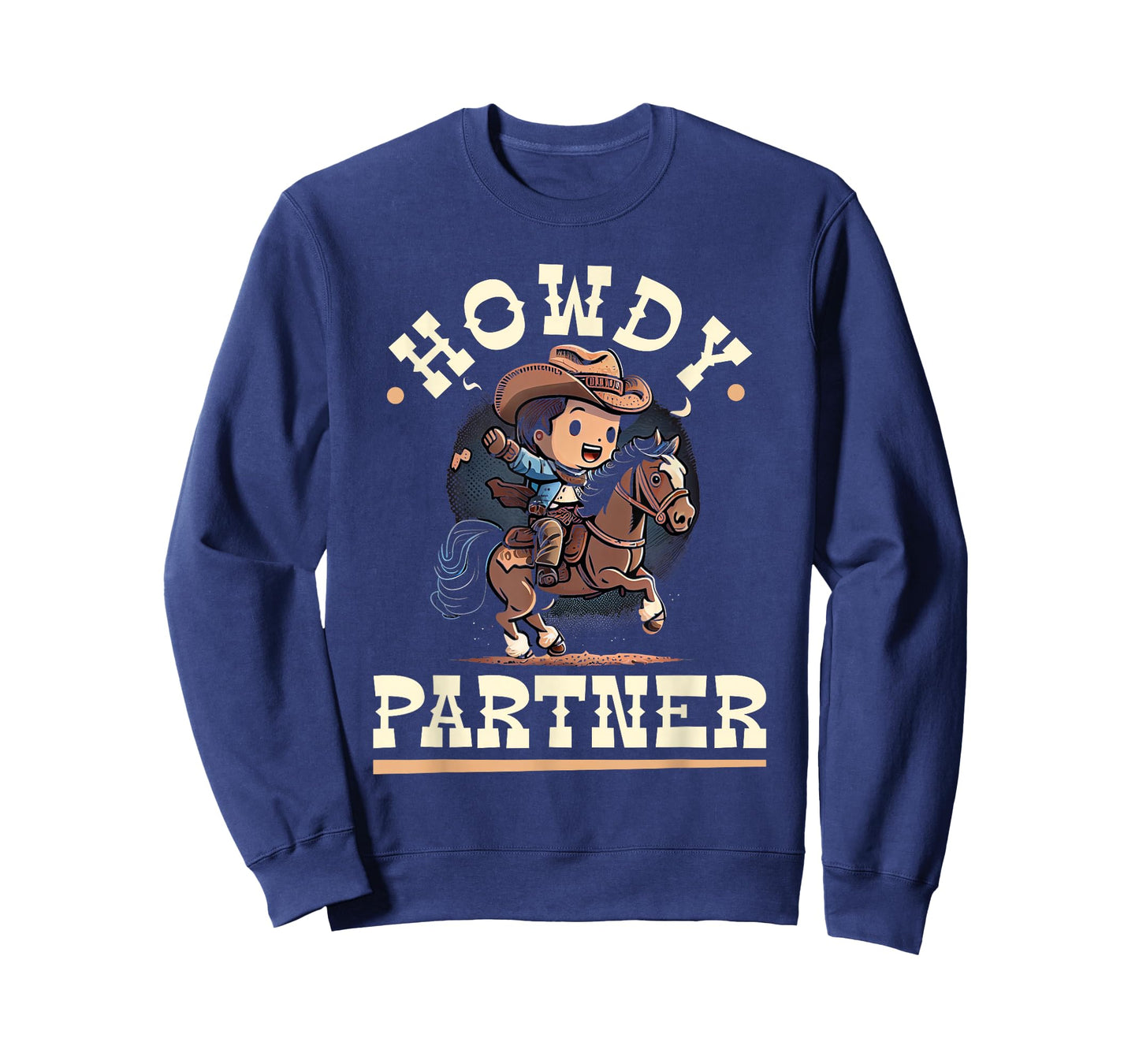 Howdy Partner, Cowboy Rodeo Toddler Boys T-Shirt