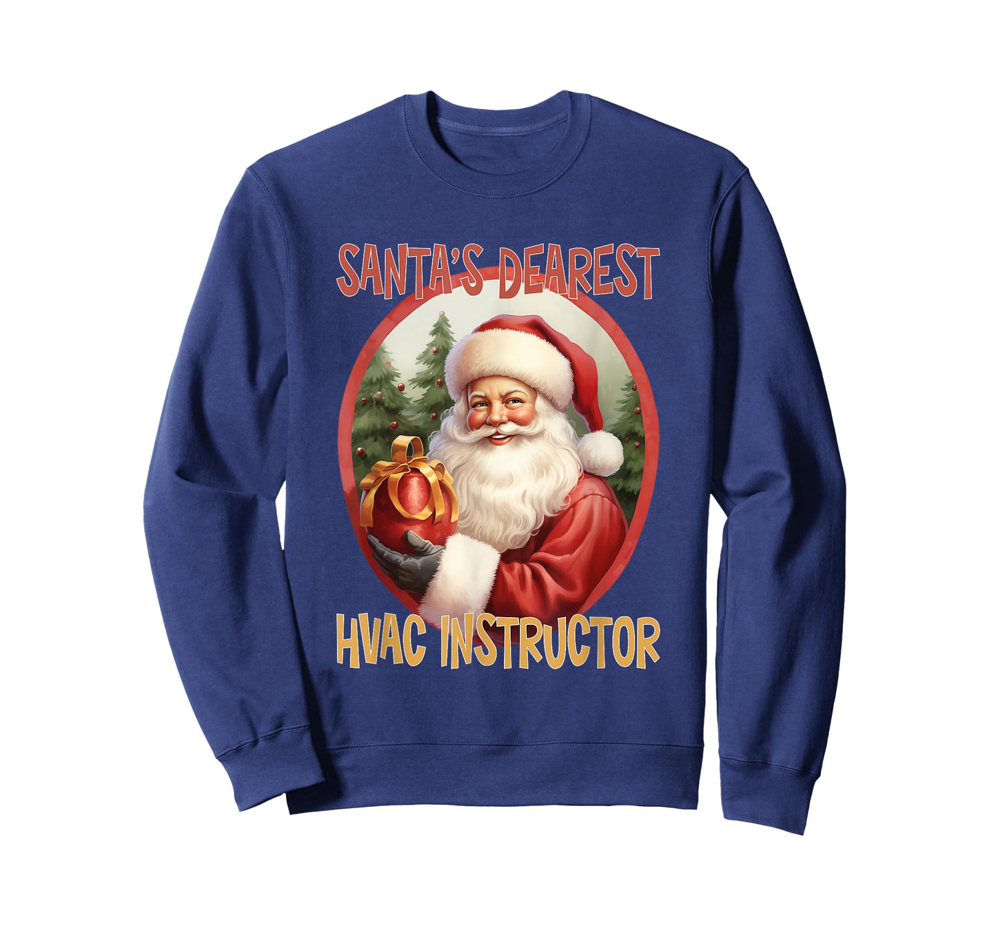 HVAC Instructor Christmas Holiday Love Xmas T-Shirt