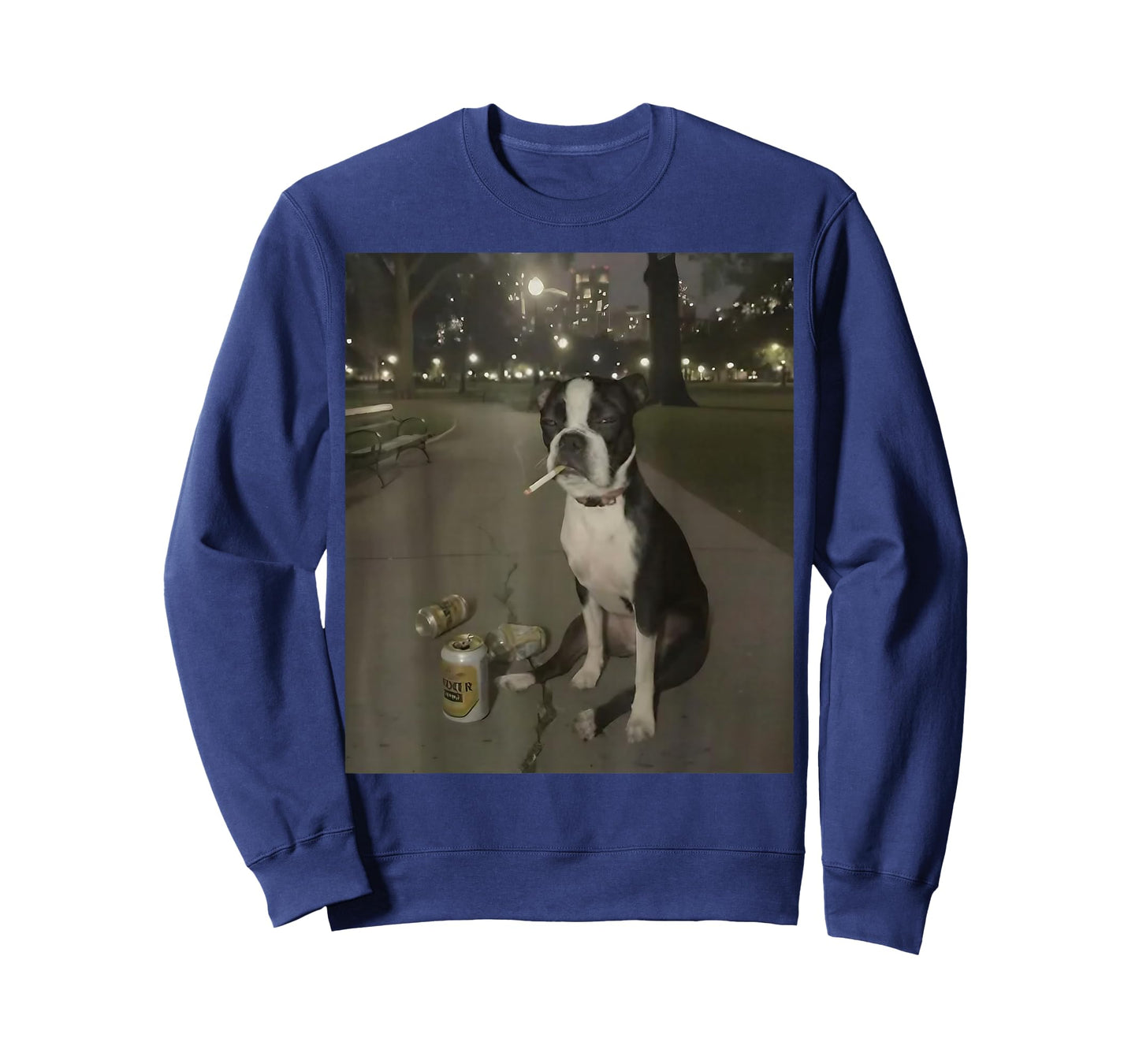 Funny Smoking Dog Meme Cigarette Gen Z Meme Dog Lover T-Shirt