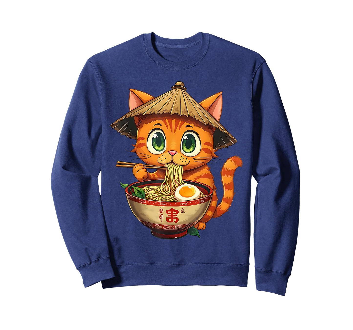 Cat Eating Ramen Kawaii Neko Japanese Noodles Anime Lovers T-Shirt