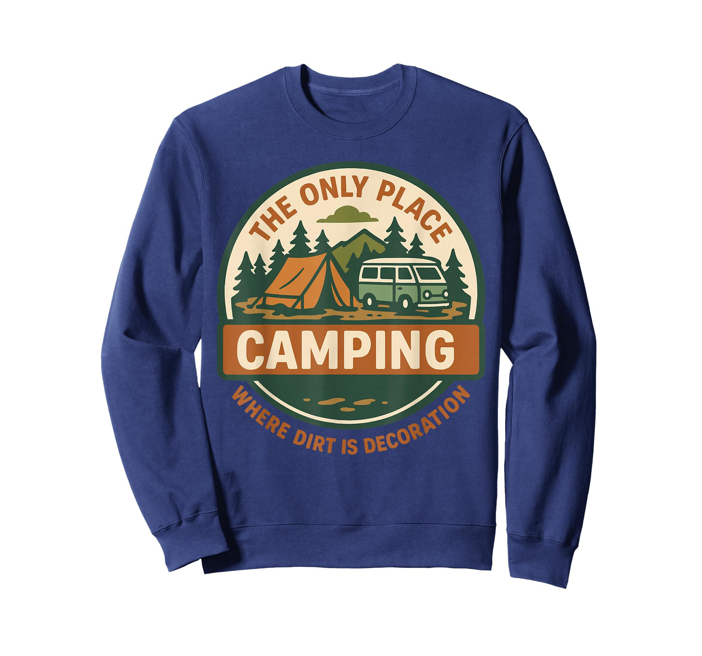 Funny Camping Camper Van Adventure Design T-Shirt