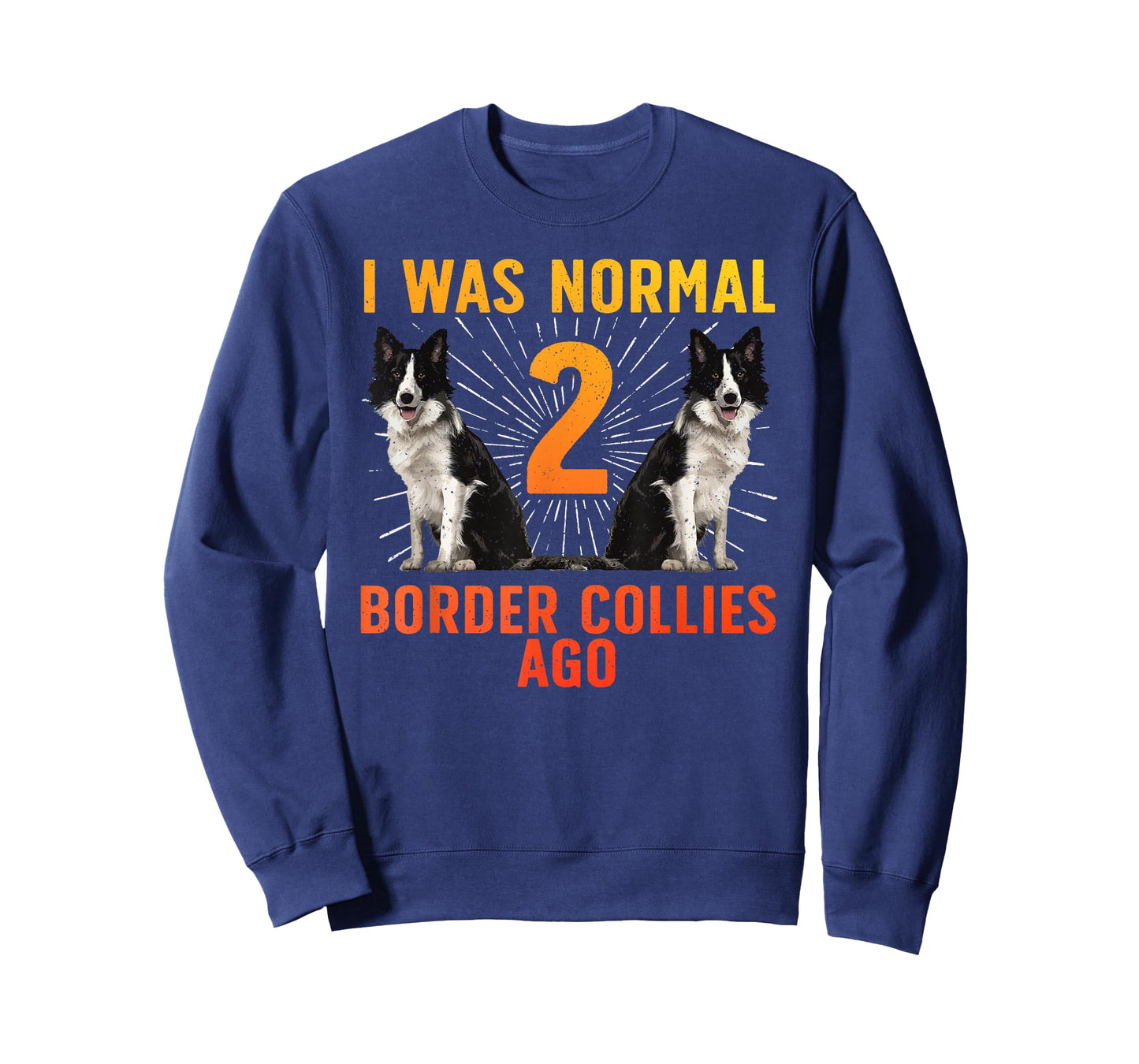 Border Collie Art For Men Women Kids Border Collie Lover T-Shirt