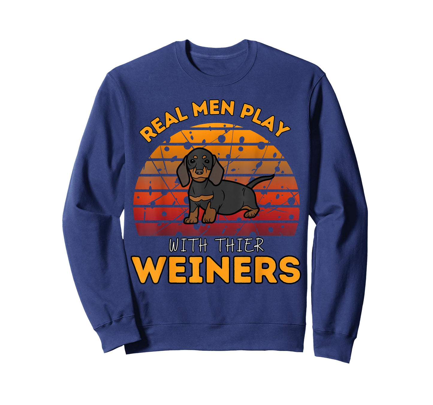 I Love My Little Weiner Funny Dog Dachshund Perfect for Men T-Shirt