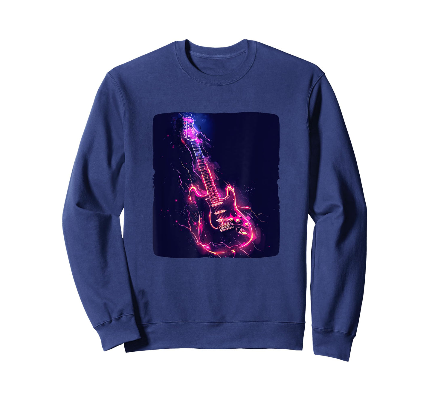 Thunder Strikes with this Electric Guitar Sound Costume T-Shirt