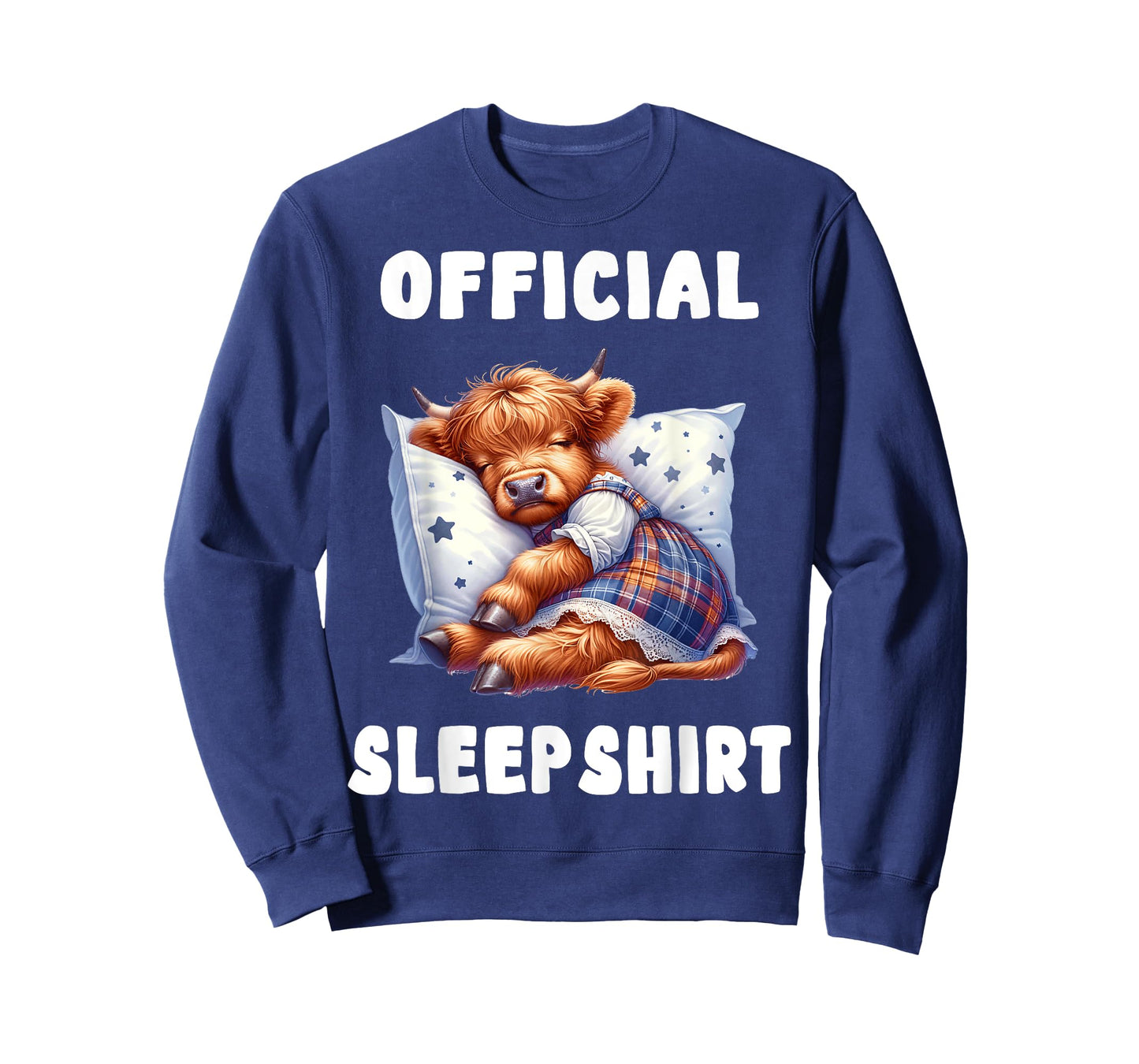Highland_cow - Official Sleepshirt Pajamas Nightgown T-Shirt