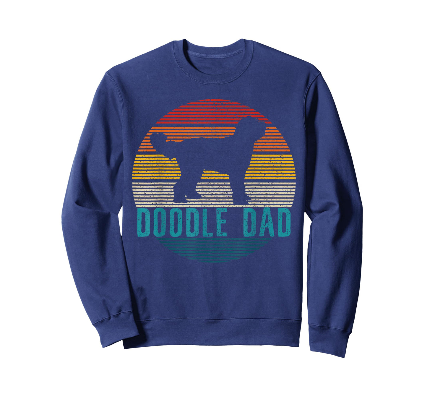 Doodle Dad - Vintage Goldendoodle Dog Owner Funny Gift T-Shirt