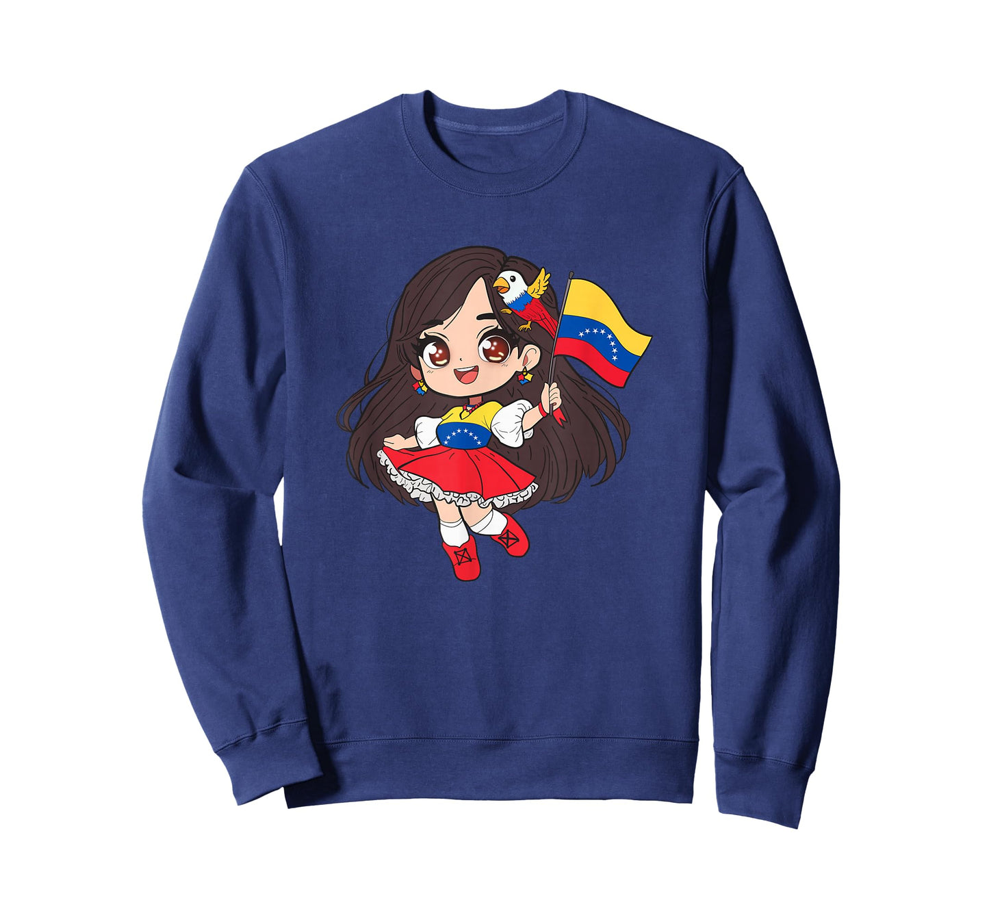 Venezuela Woman Venezuelan Flag Day Hispanic Girl T-Shirt