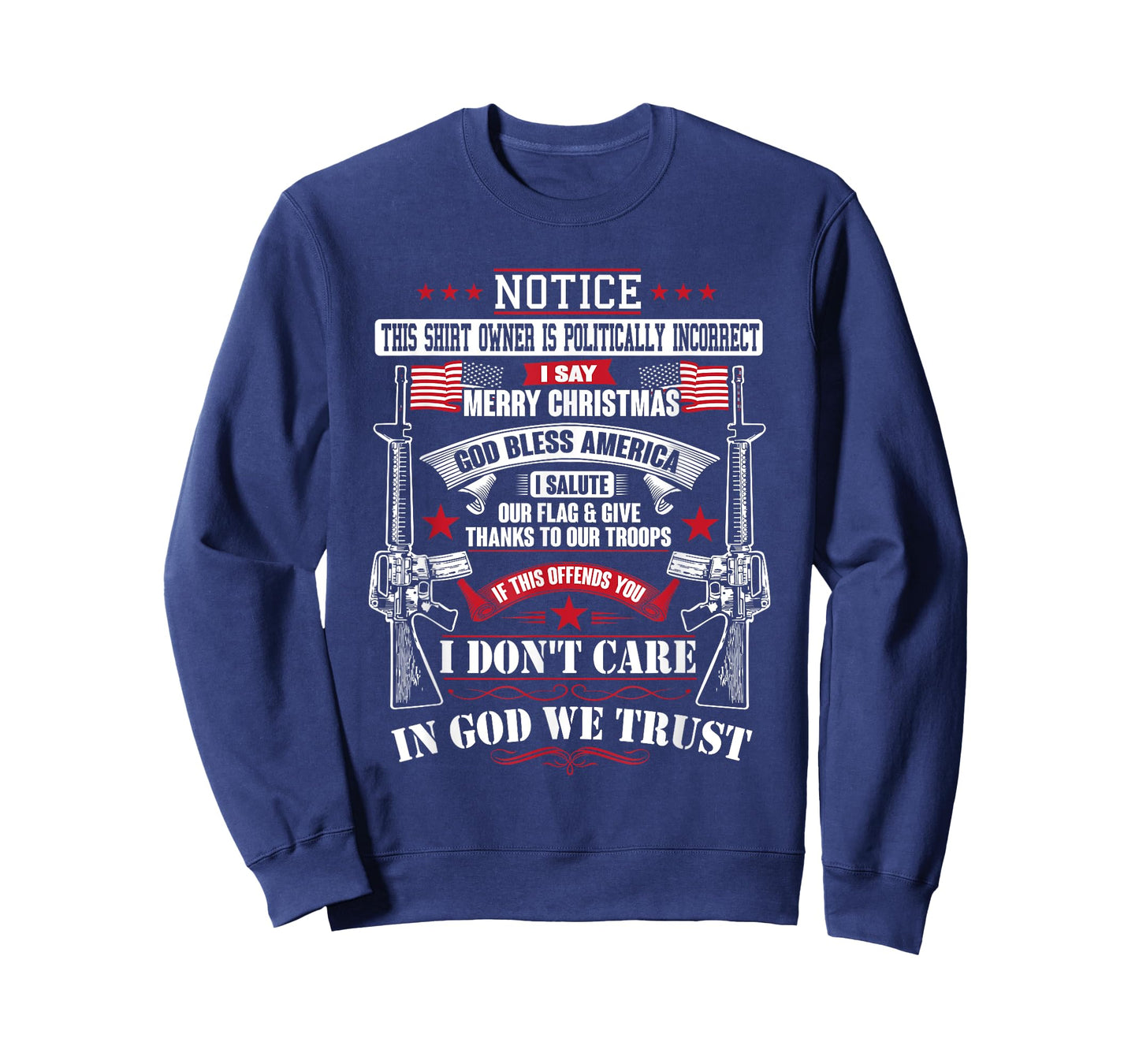 American Conservative God Bless America Country T-Shirt