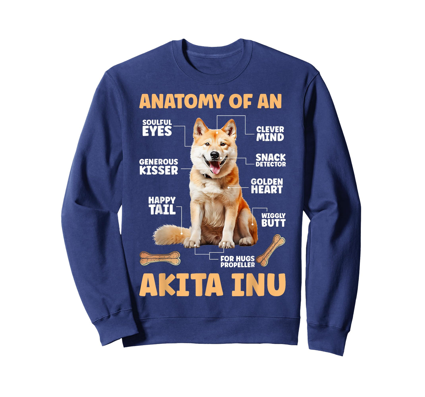 Anatomy Of An Akita Inu Owner Akita Inu Mom Akita Inu Dad T-Shirt