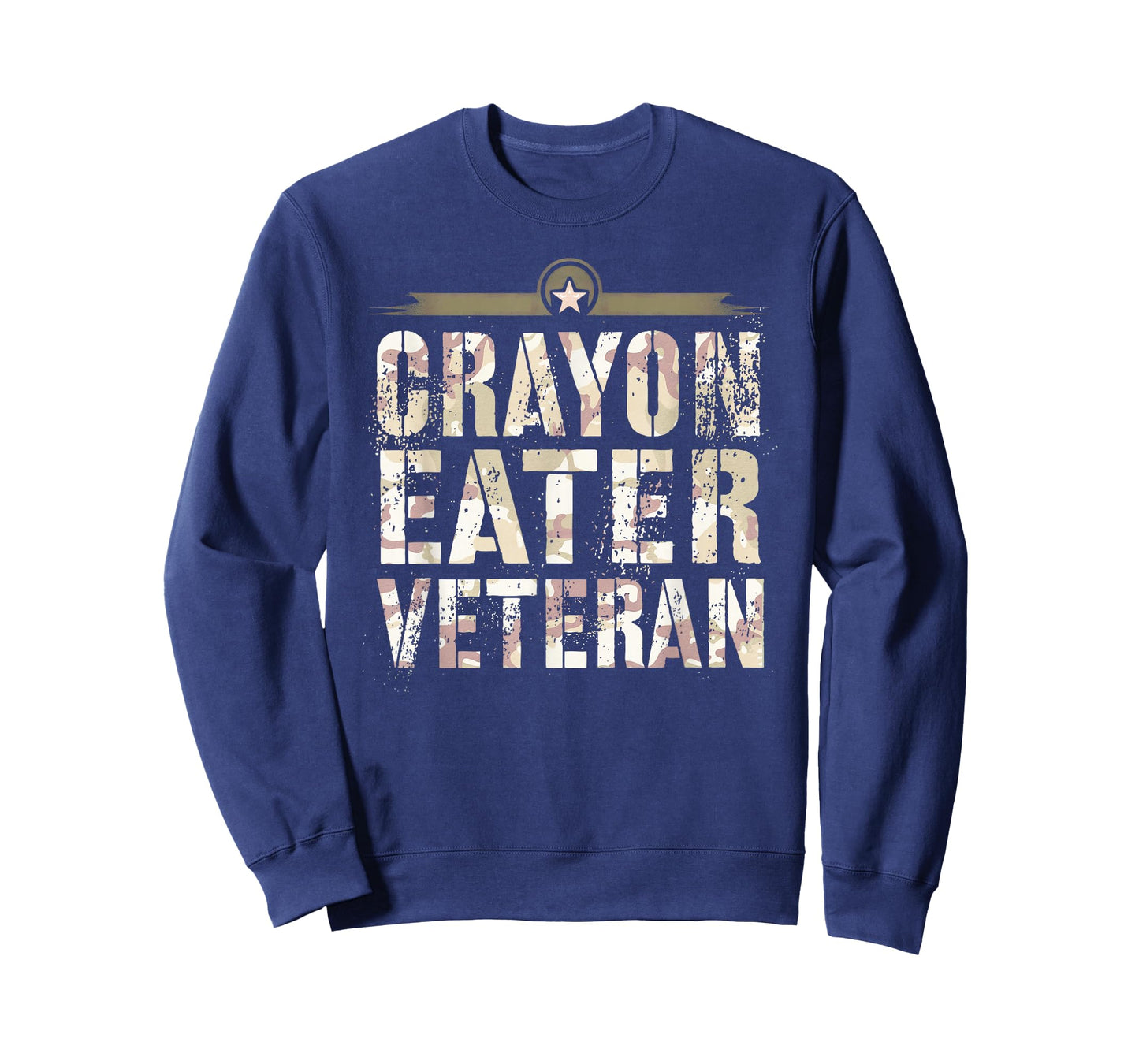 Funny CRAYON EATER VETERAN I Eat Proud Fubar Military T-Shirt