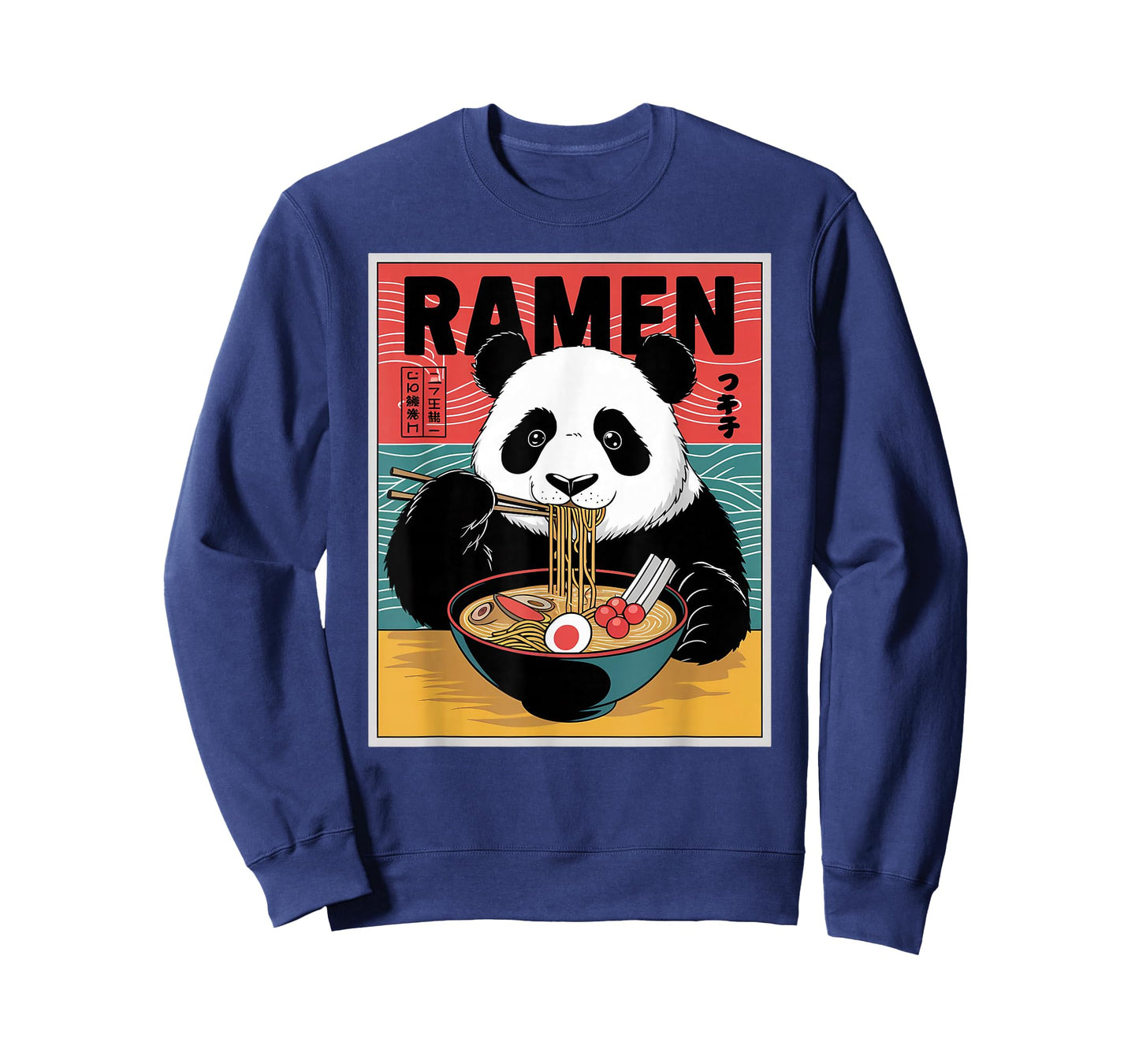 Anime Panda Manga Kawaii Otaku Neko Japanese Ramen Panda T-Shirt