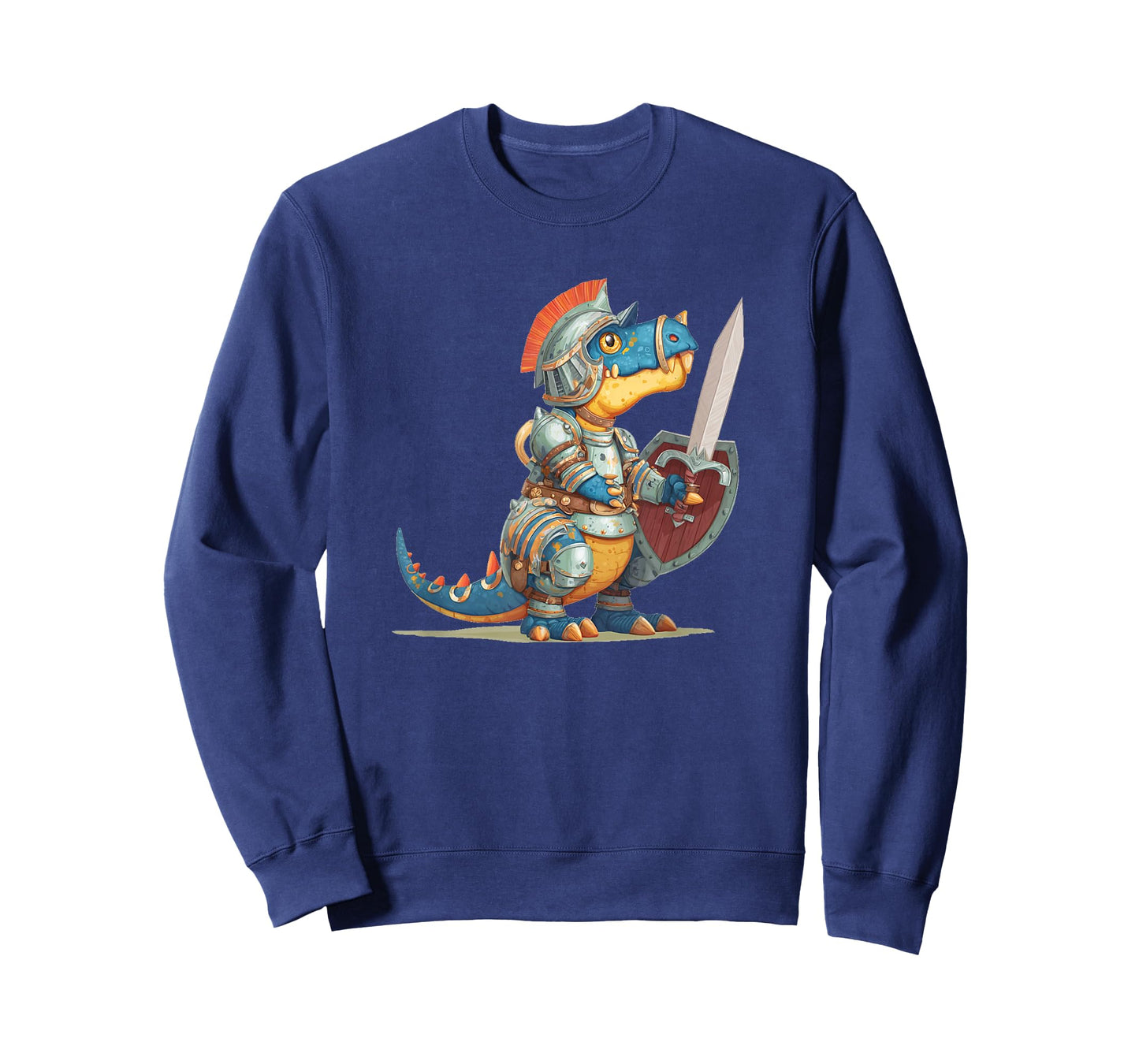 Cool Dinosaur for Medieval and Knights Lovers T-Shirt
