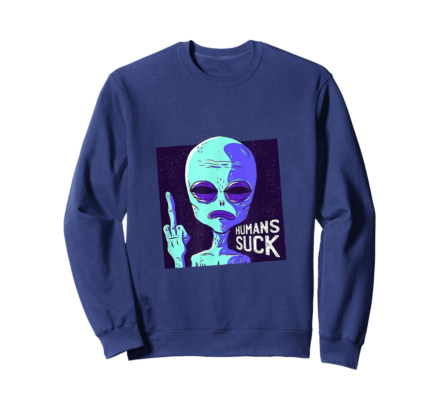 Humans Suck, Antisocial Alien, I Need Space T-Shirt