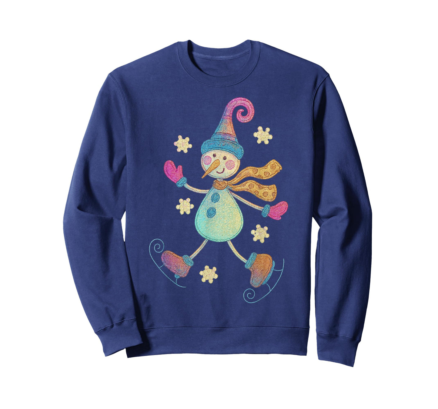 Snowman Christmas 2025 Family Matching Funny Winter T-Shirt