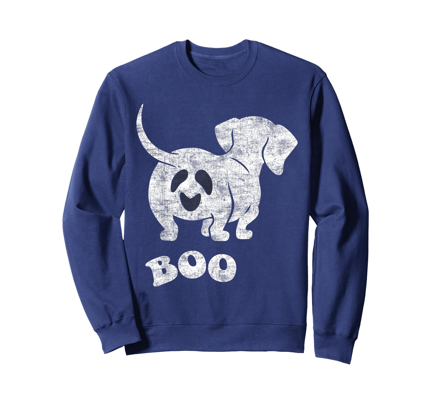 Boo Dachshund Spooky Dog Wiener Halloween Costume T-Shirt