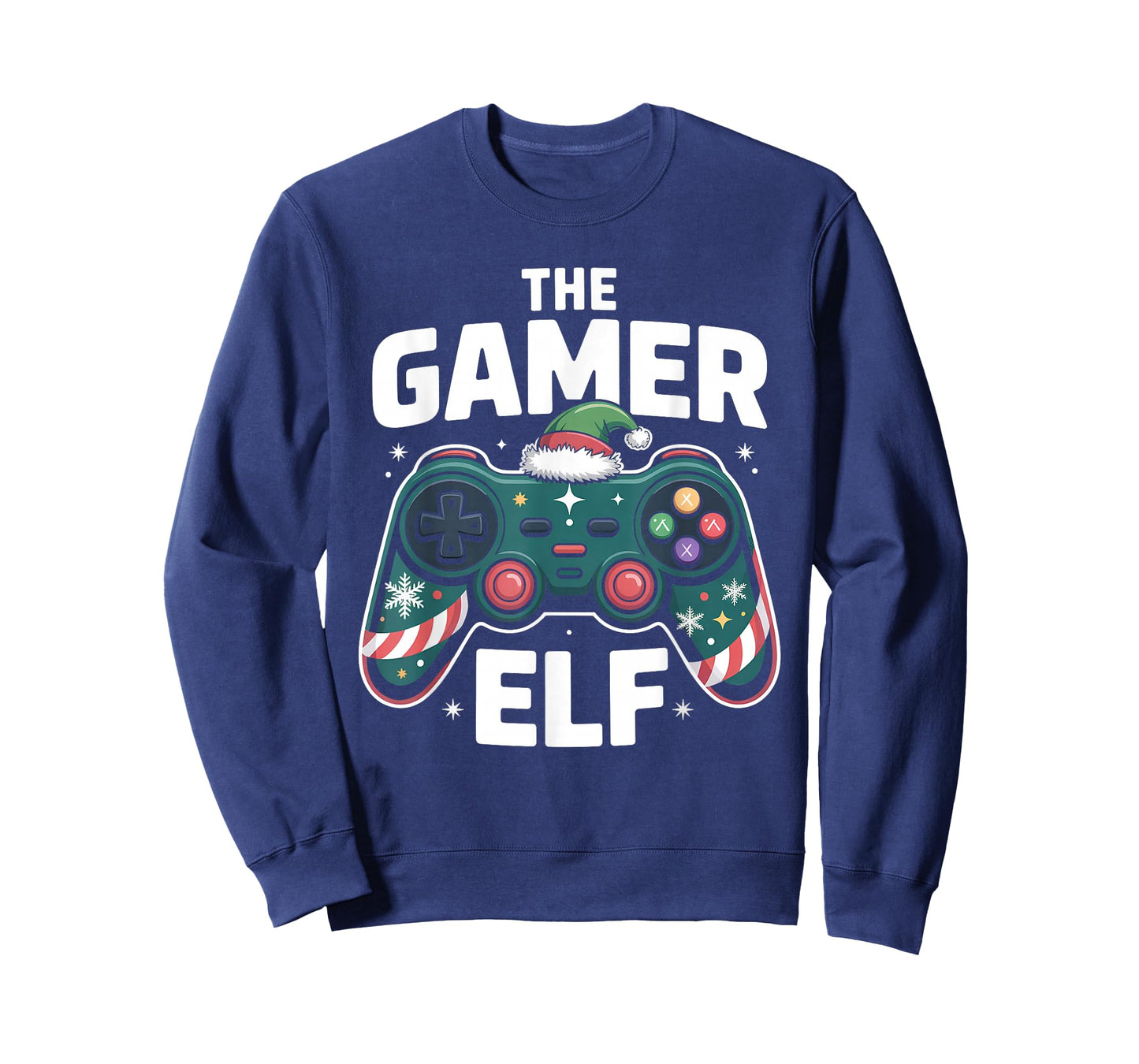 The Gamer Elf Video Gaming Boys Men Kids T-Shirt