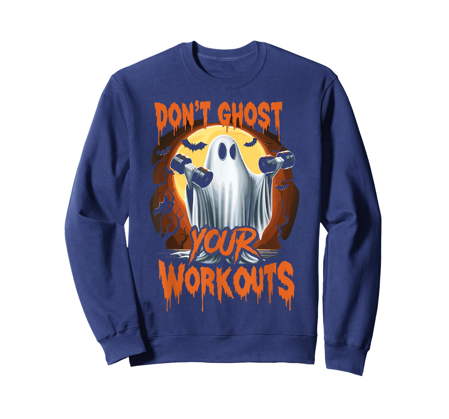 Halloween Gym Don’T Ghost Your Workouts Halloween Workout T-Shirt