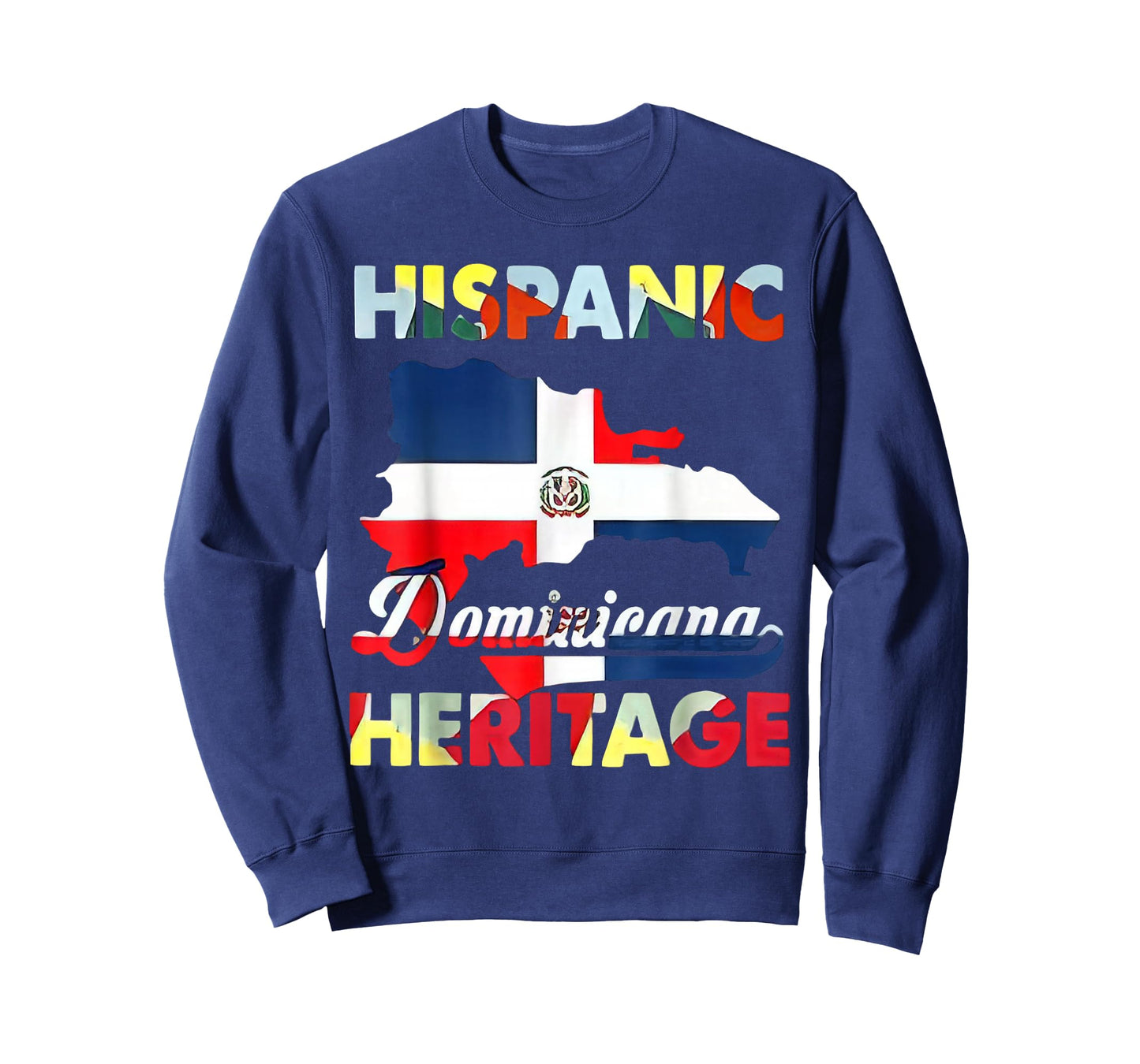 Hispanic Heritage Month Dominican Republic Flag Dominicana T-Shirt