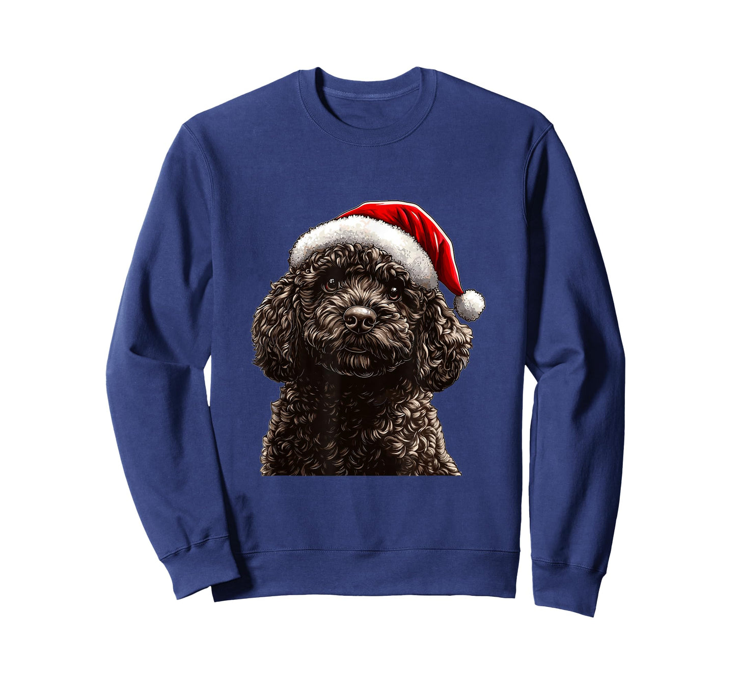 Cute Spanish Water Dog Christmas Merry X-mas Graphic T-Shirt