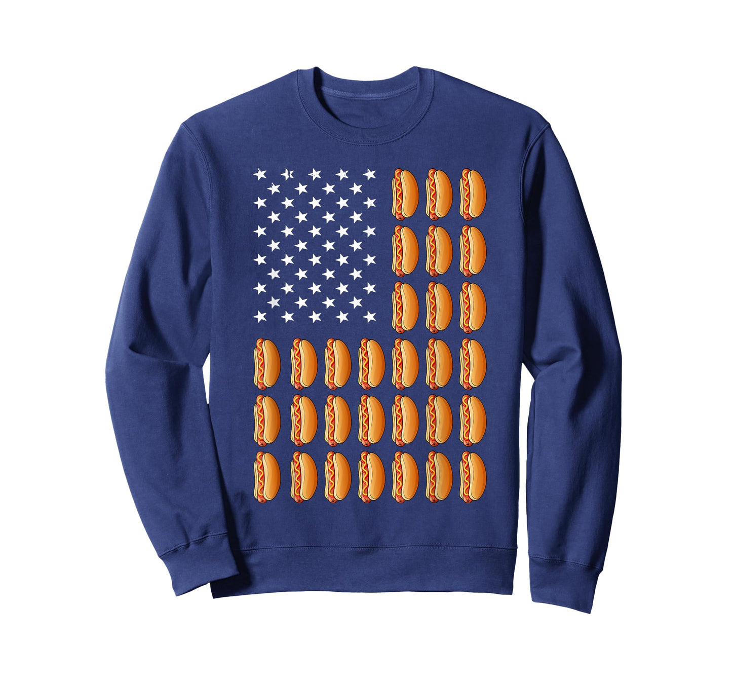 Funny Hot Dog Art For Men Women Kids Food Hotdog Lovers T-Shirt