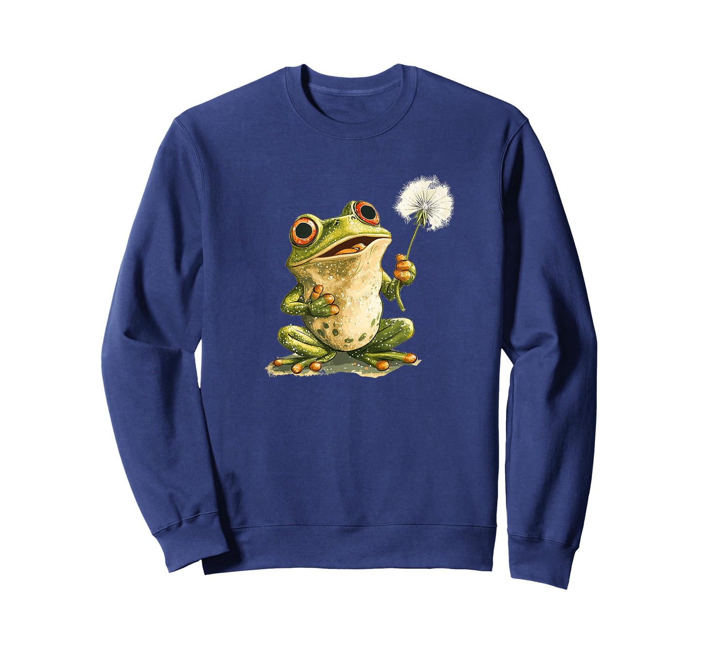 Nice Frog blows Dandelion Flower Costume T-Shirt