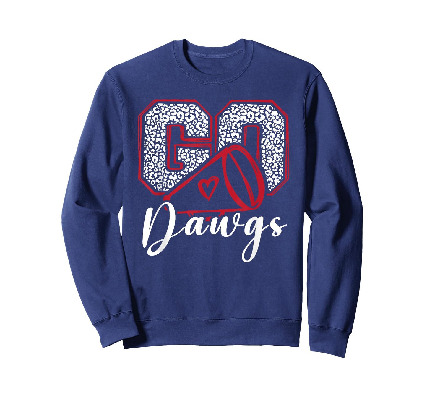Go Dawgs Funny Bulldog for Men Women Kids Boys Girls T-Shirt