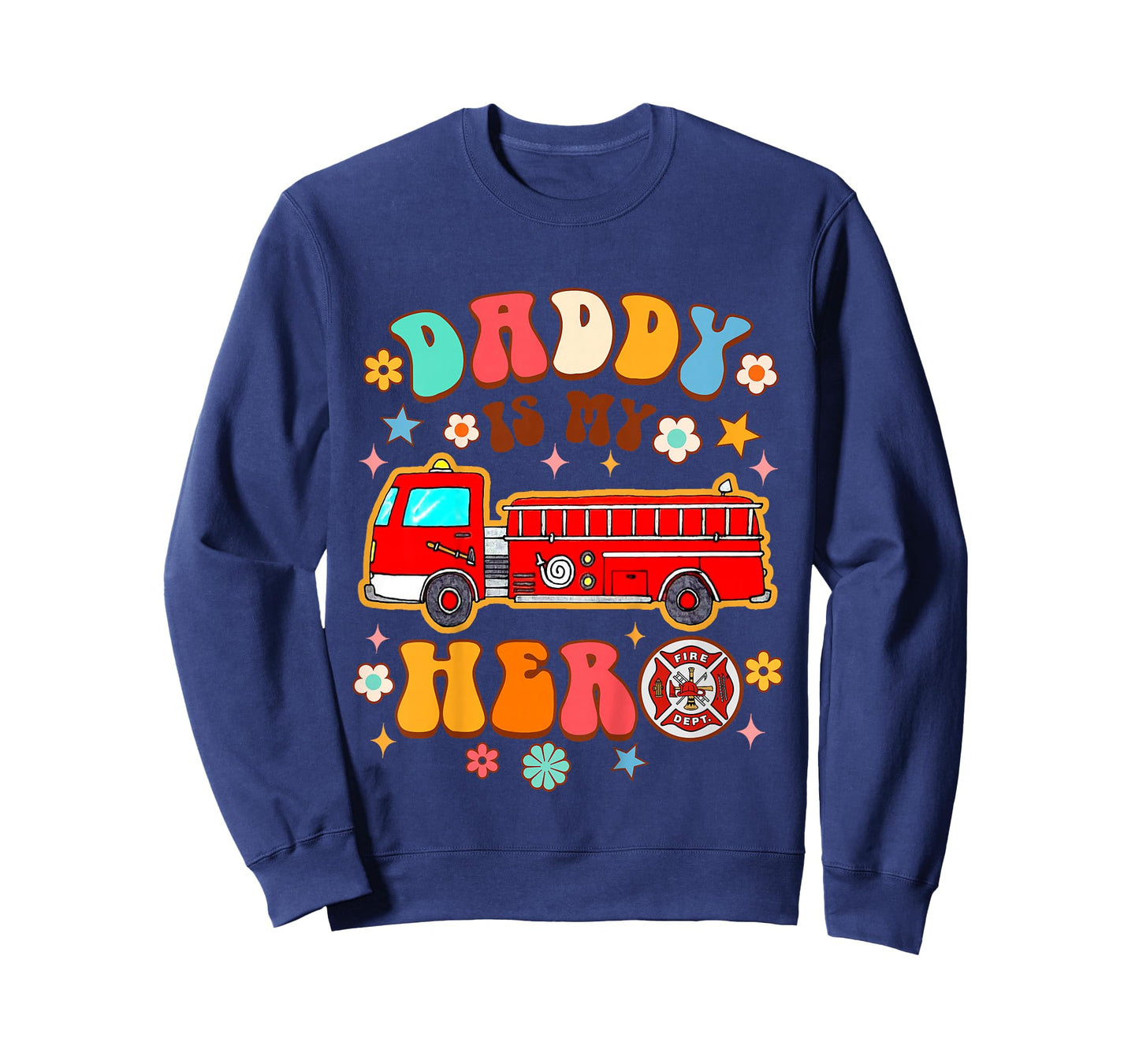 Fireman Firefighter Daddy & Me Daddy is My Hero Father’s Day T-Shirt