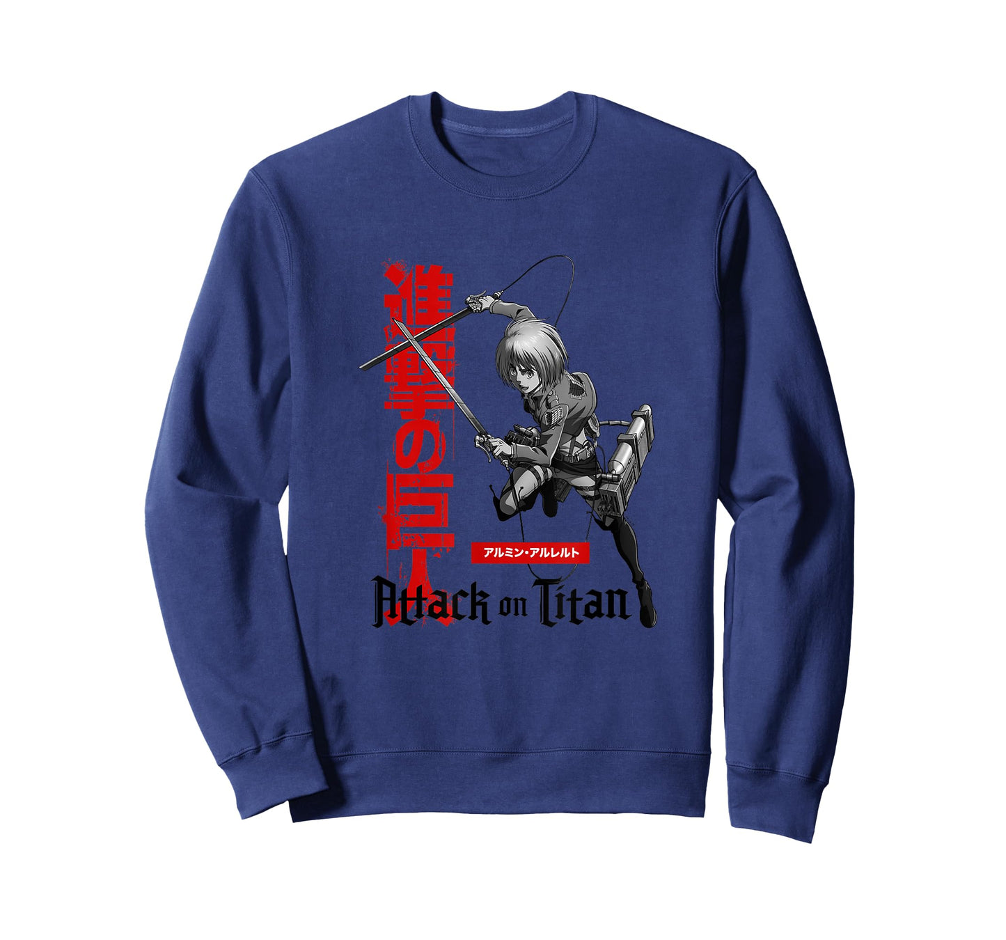 Attack on Titan Season 3 Armin with Kanji AOT Anime T-Shirt