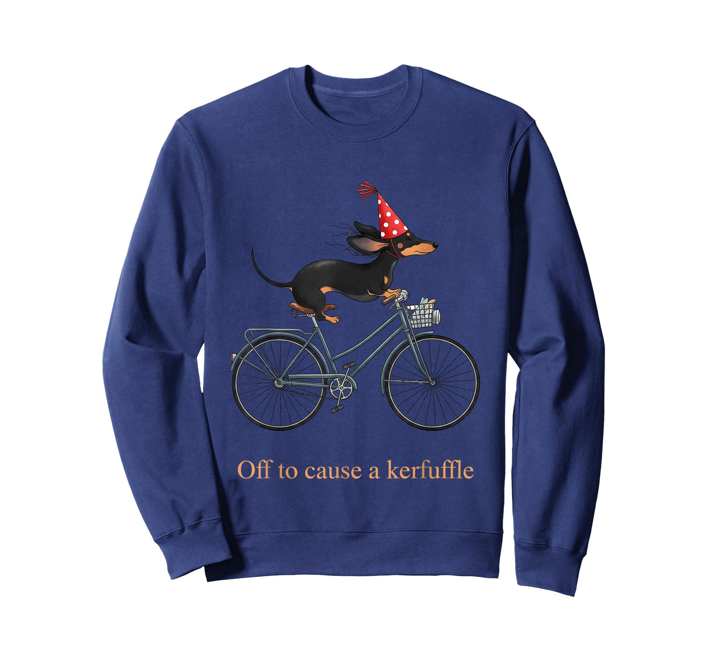 Off to Cause a Kerfuffle Funny Dog T-Shirt