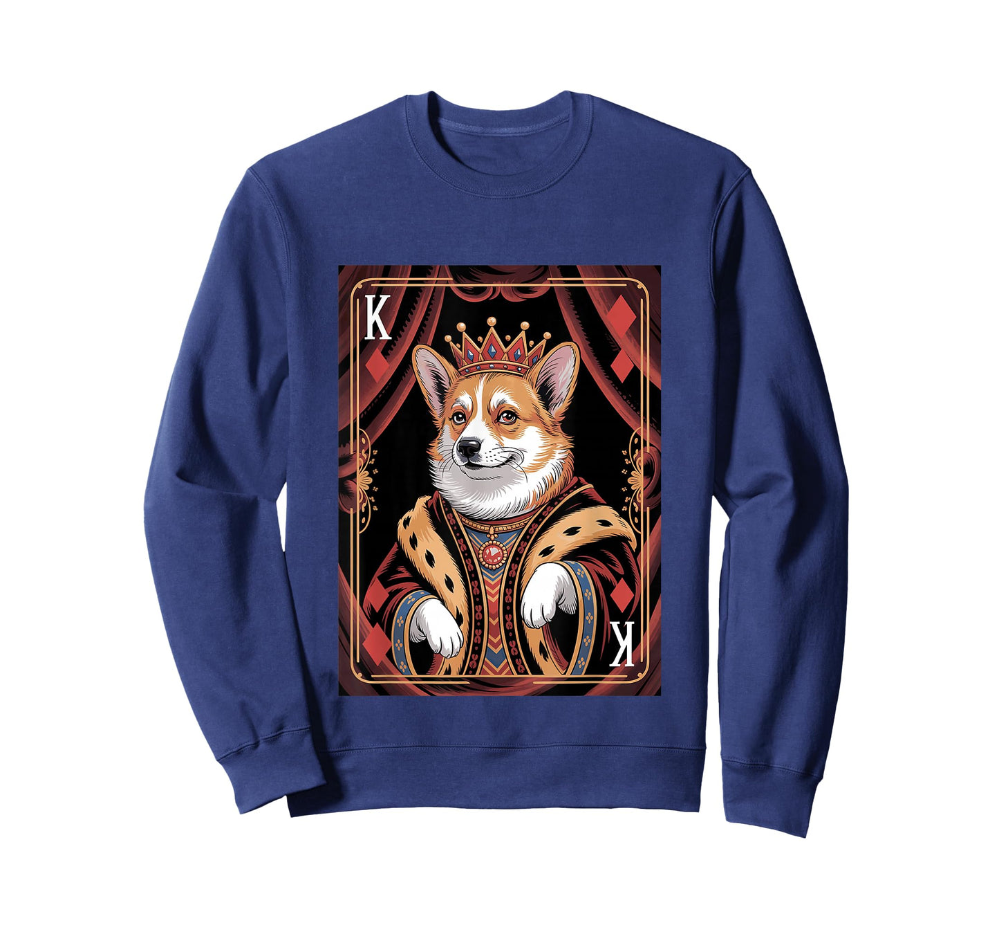 Welsh Corgi Playing Card King T-Shirt
