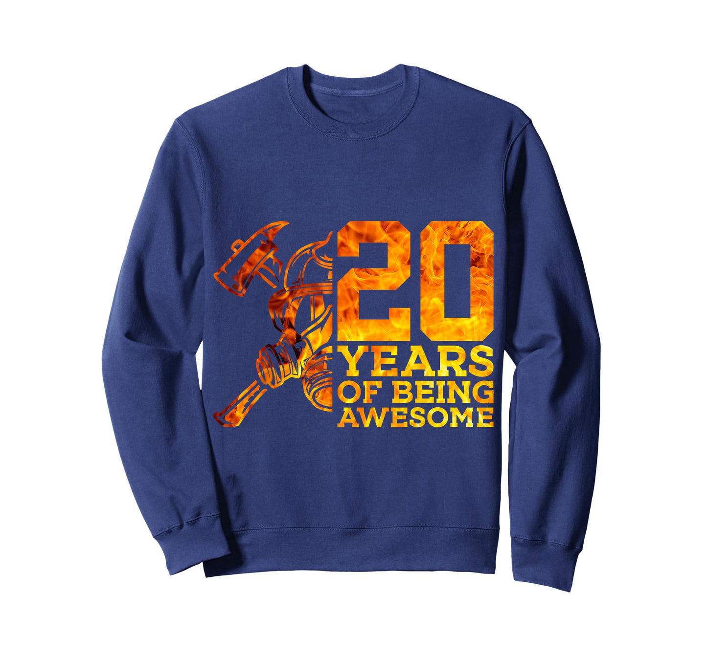 20 YEARS OF BEING AWESOME FIRE 20TH BIRTHDAY T-Shirt