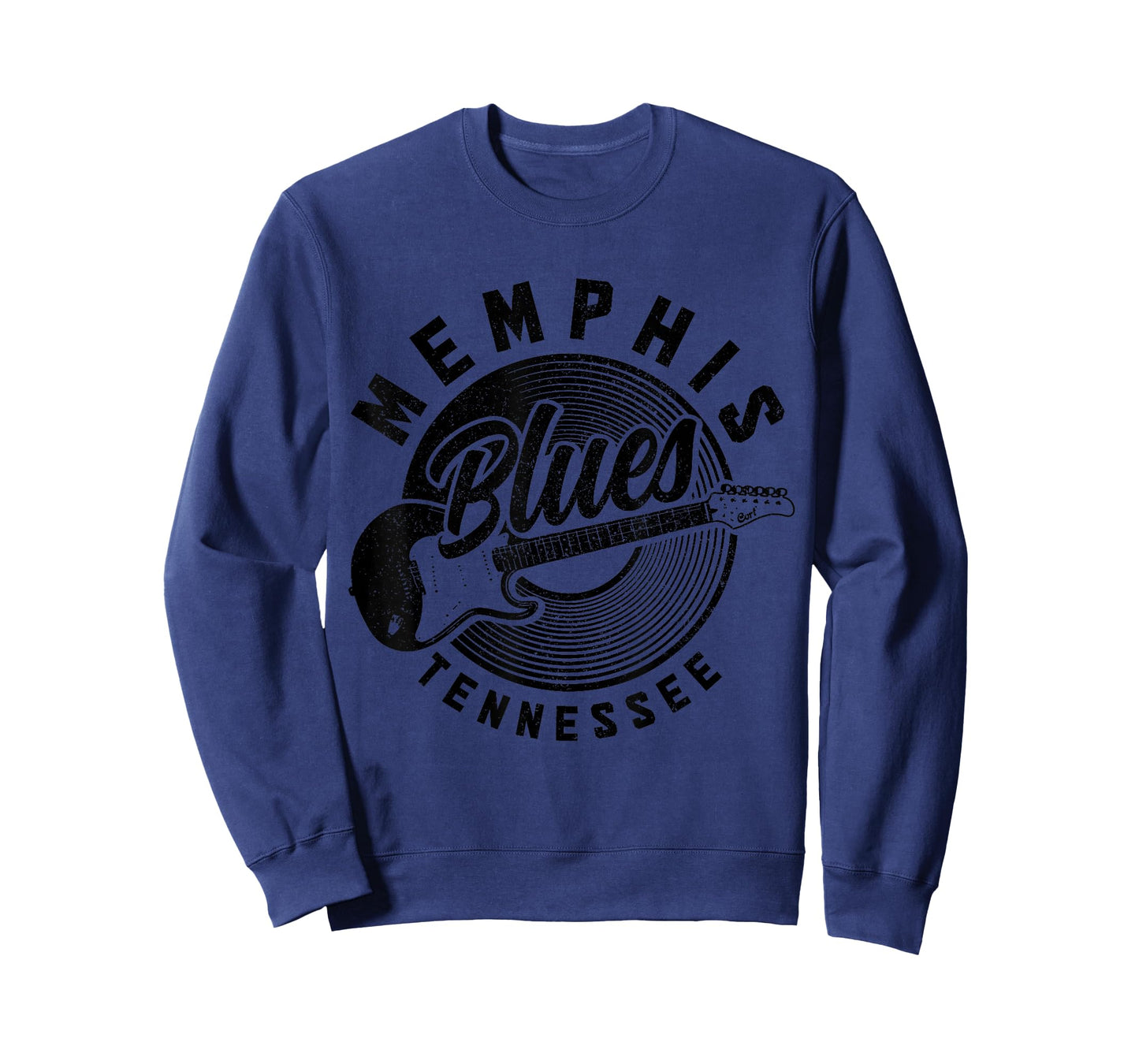 Memphis Tennessee TN Pride Guitar Blues Music Vintage T-Shirt