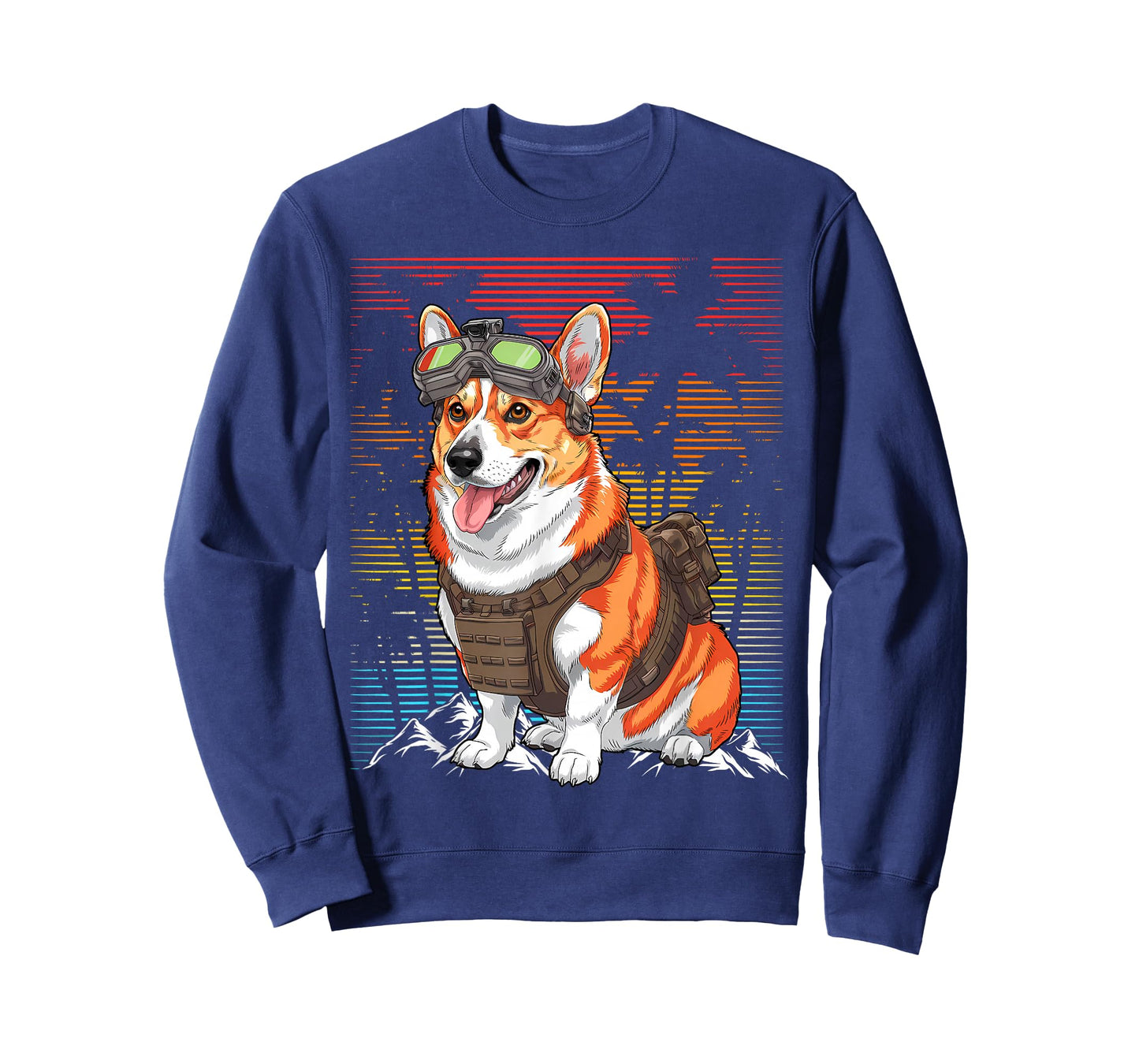 Tactical Corgi Funny For Men Women T-Shirt